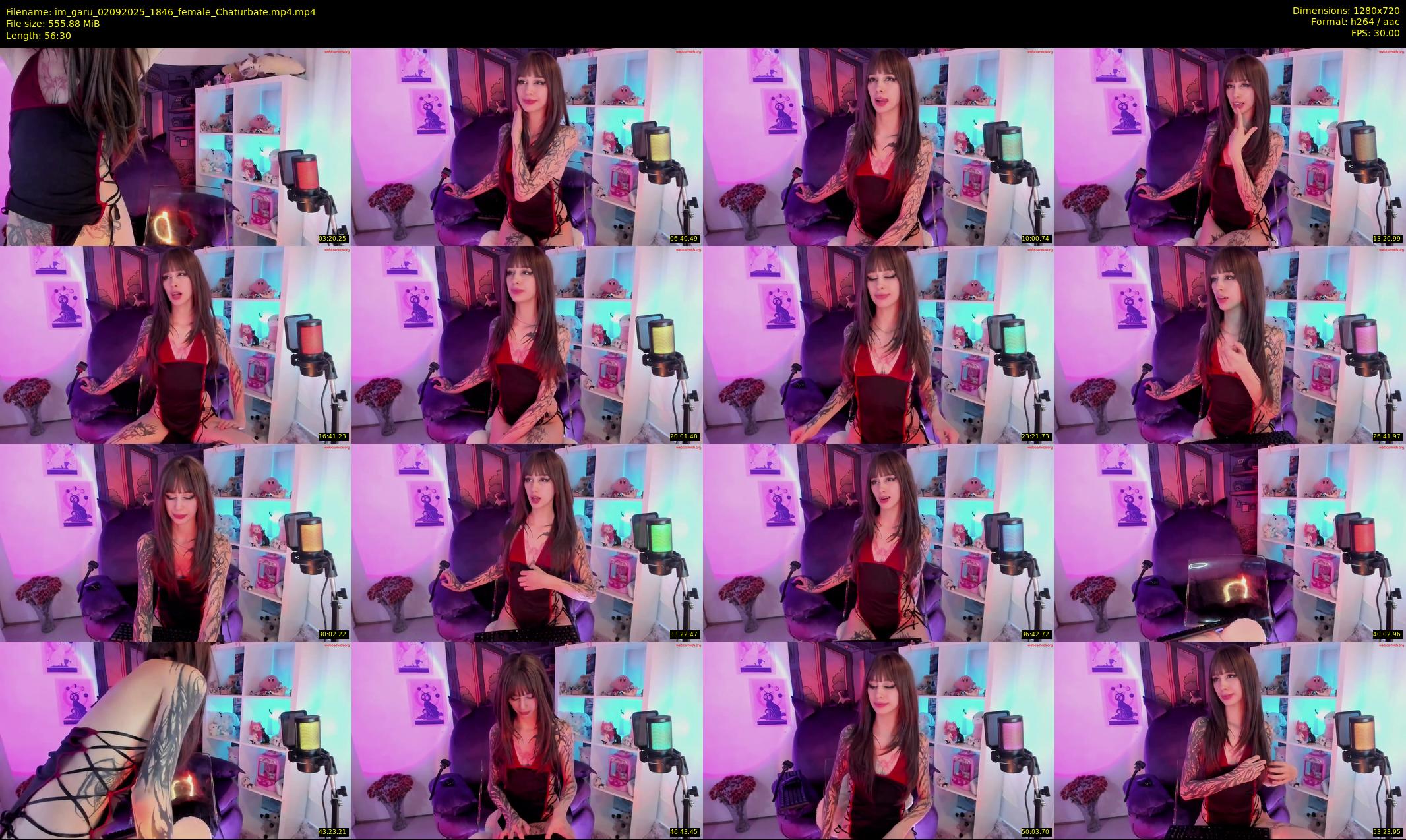 im_garu — 57 minute Chaturbate female cam show recording, 720p, Sep 2, 2025