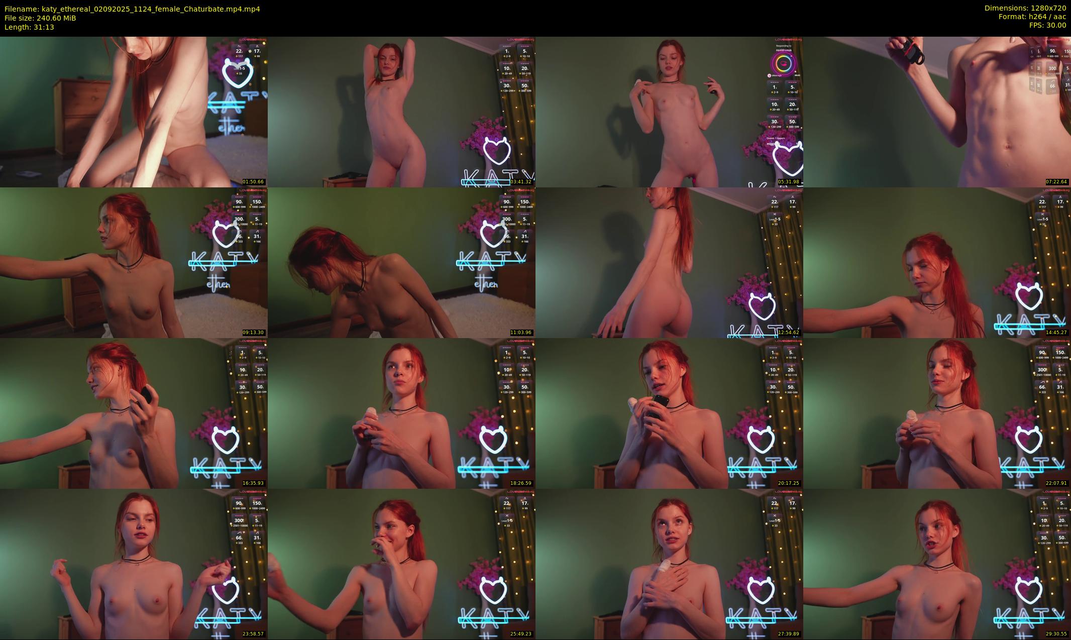 katy_ethereal — 32 minute Chaturbate female cam show recording, 720p, Sep 2, 2025