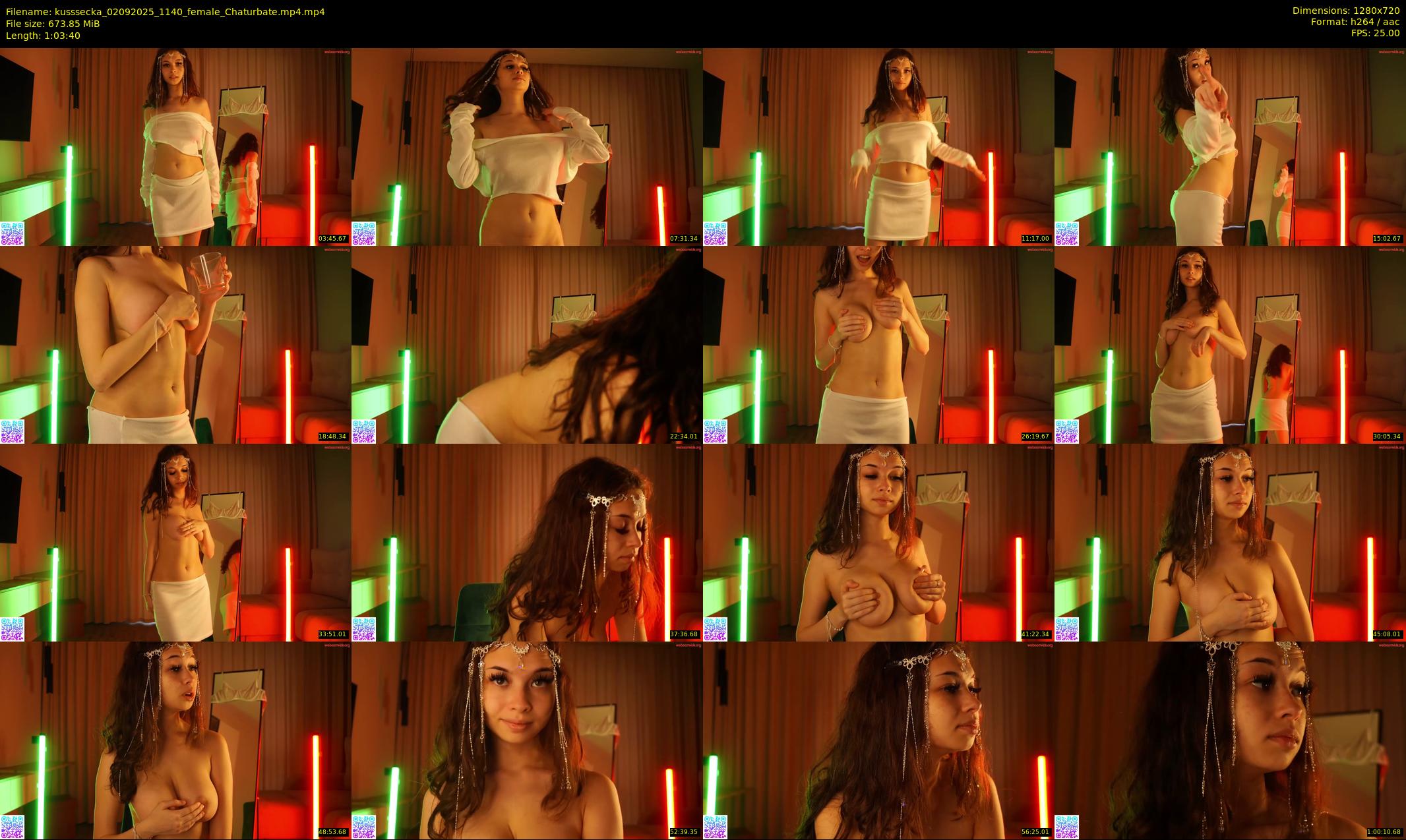 kusssecka — 64 minute Chaturbate female cam show recording, 720p, Sep 2, 2025