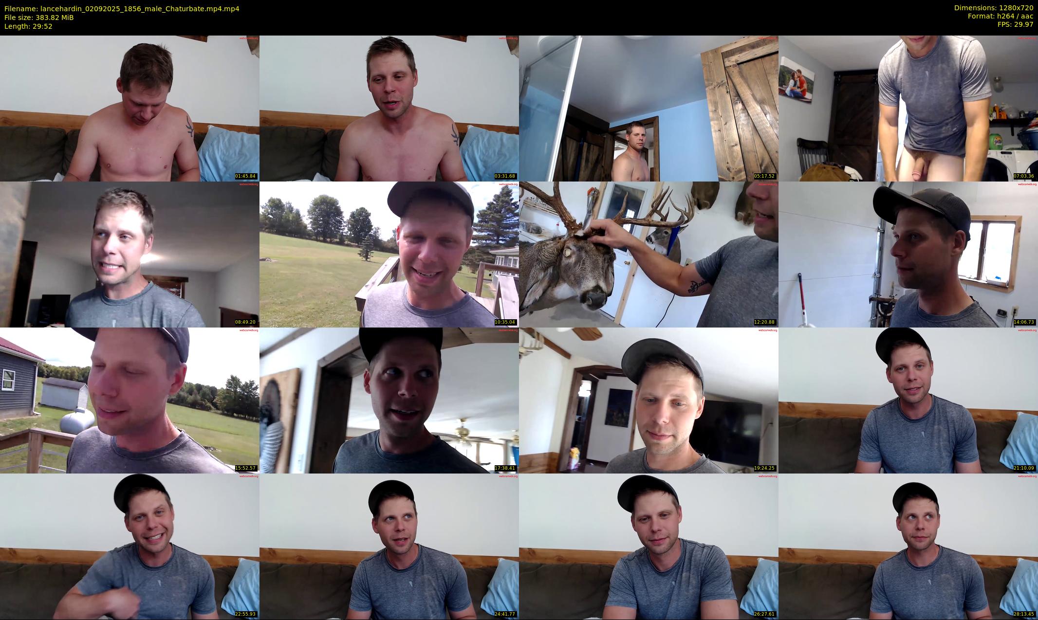 lancehardin — 30 minute Chaturbate male cam show recording, 720p, Sep 2, 2025