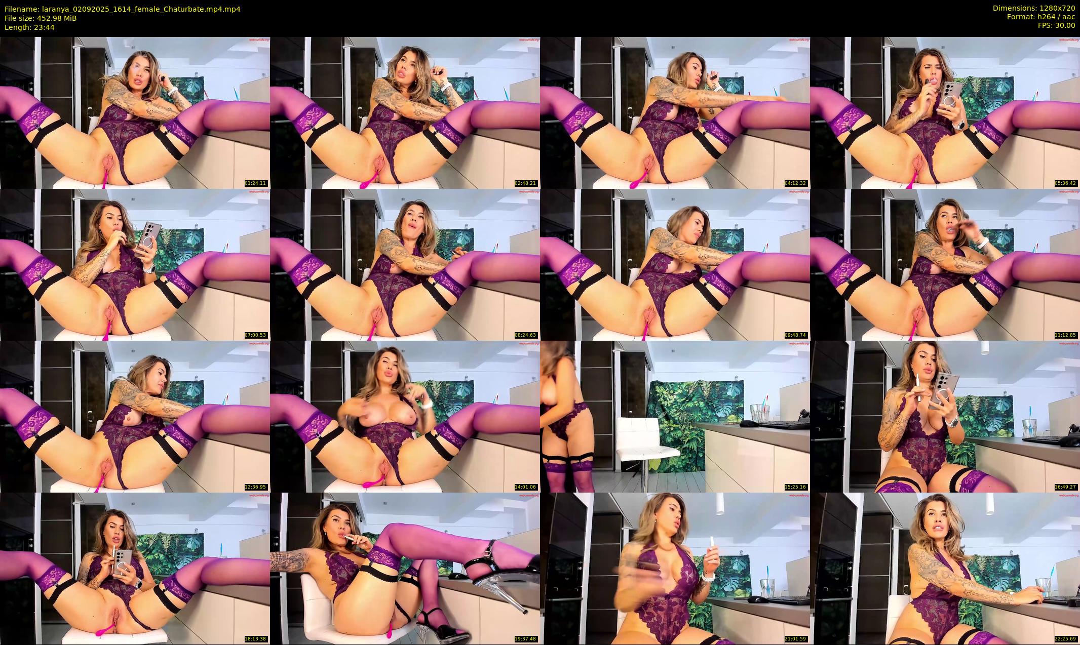 laranya — 24 minute Chaturbate female cam show recording, 720p, Sep 2, 2025