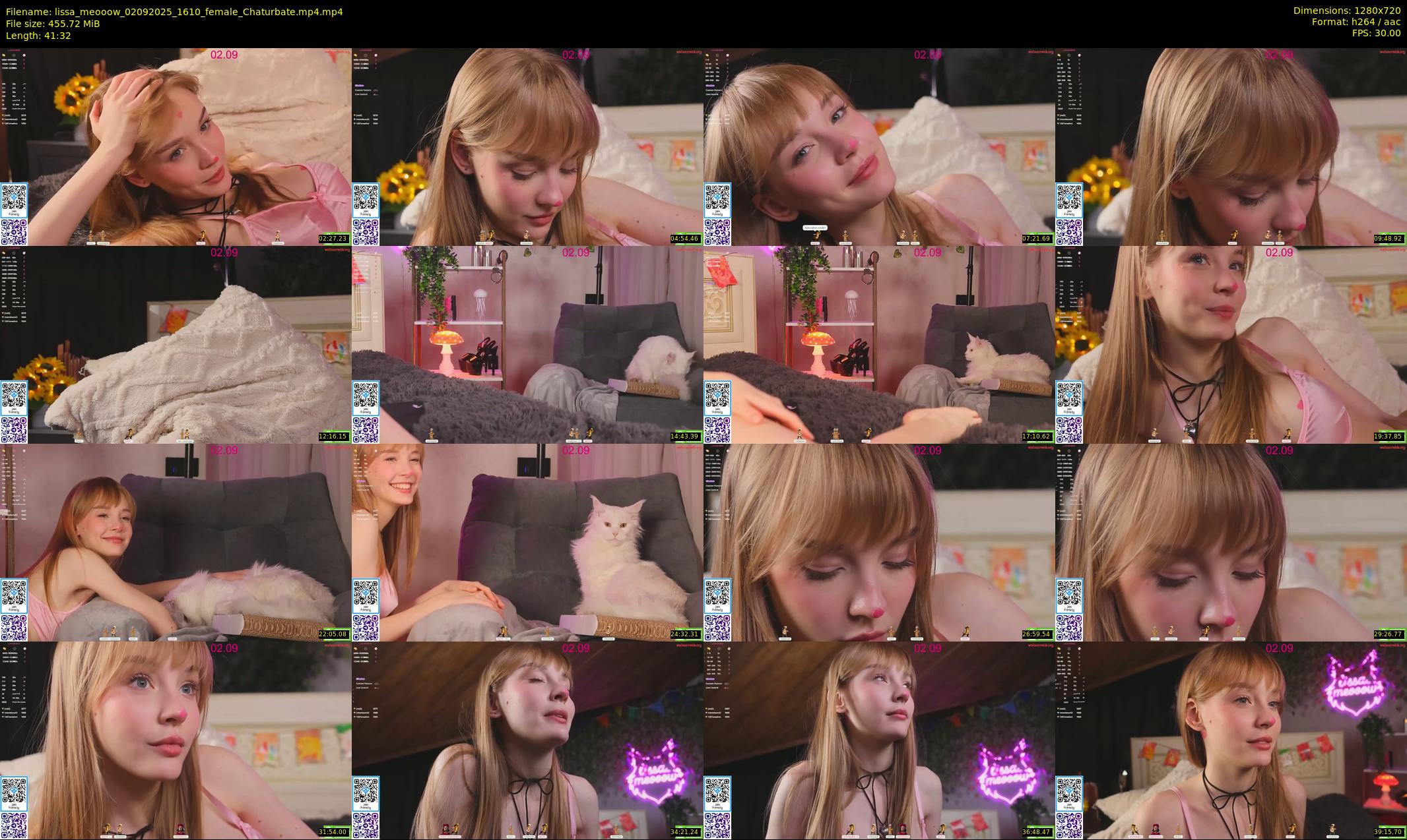 lissa_meooow — 42 minute Chaturbate female cam show recording, 720p, Sep 2, 2025