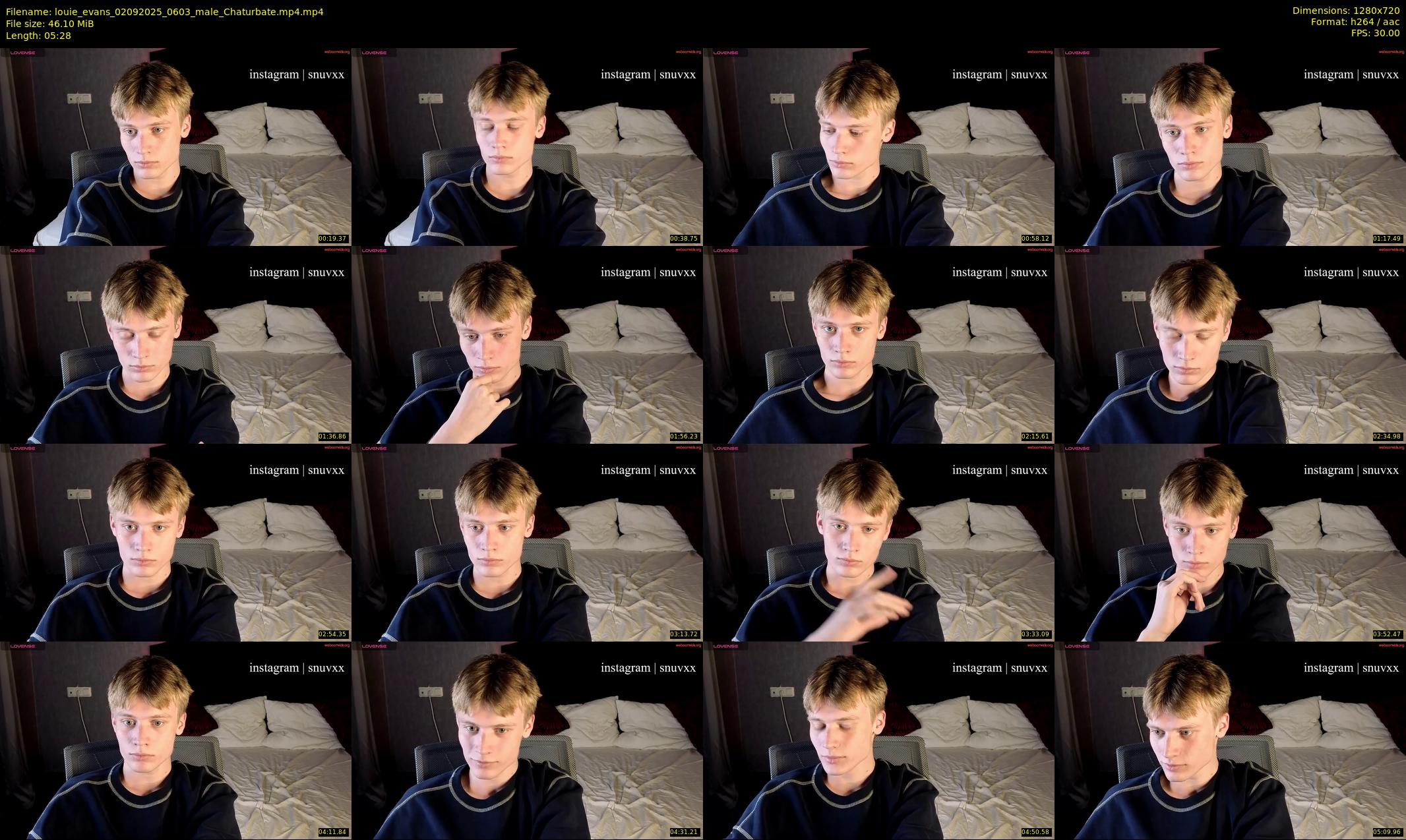 louie_evans — 6 minute Chaturbate male cam show recording, 720p, Sep 2, 2025