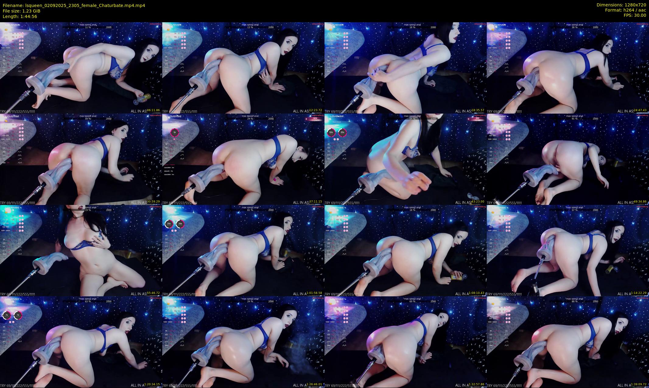 lsqueen — 105 minute Chaturbate female cam show recording, 720p, Sep 2, 2025
