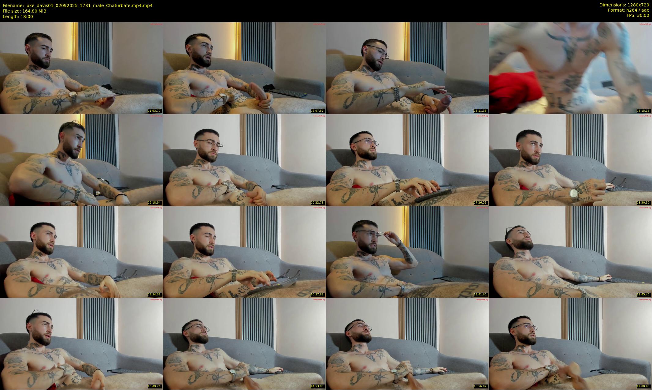 luke_davis01 — 18 minute Chaturbate male cam show recording, 720p, Sep 2, 2025