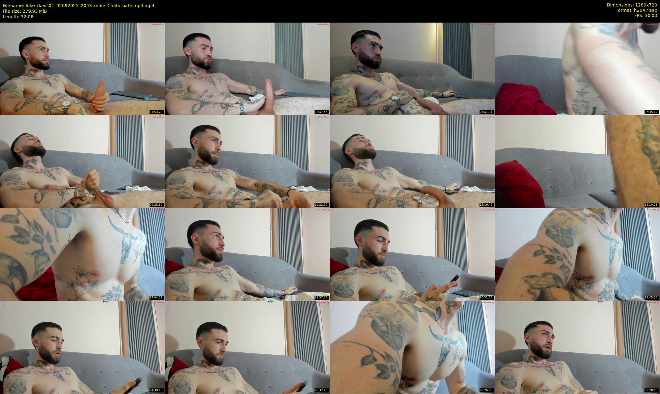 luke_davis01 — 33 minute Chaturbate male cam show recording, 720p, Sep 2, 2025