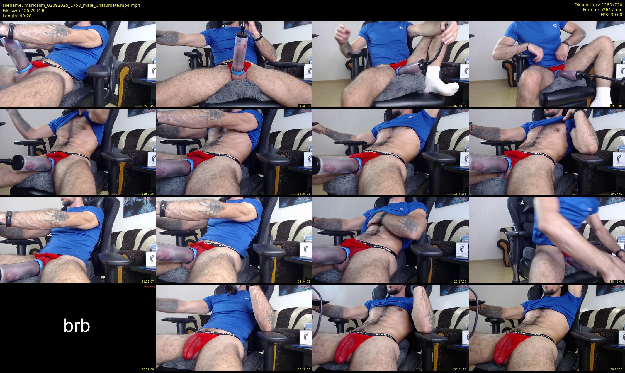 marioslim — 41 minute Chaturbate male cam show recording, 720p, Sep 2, 2025