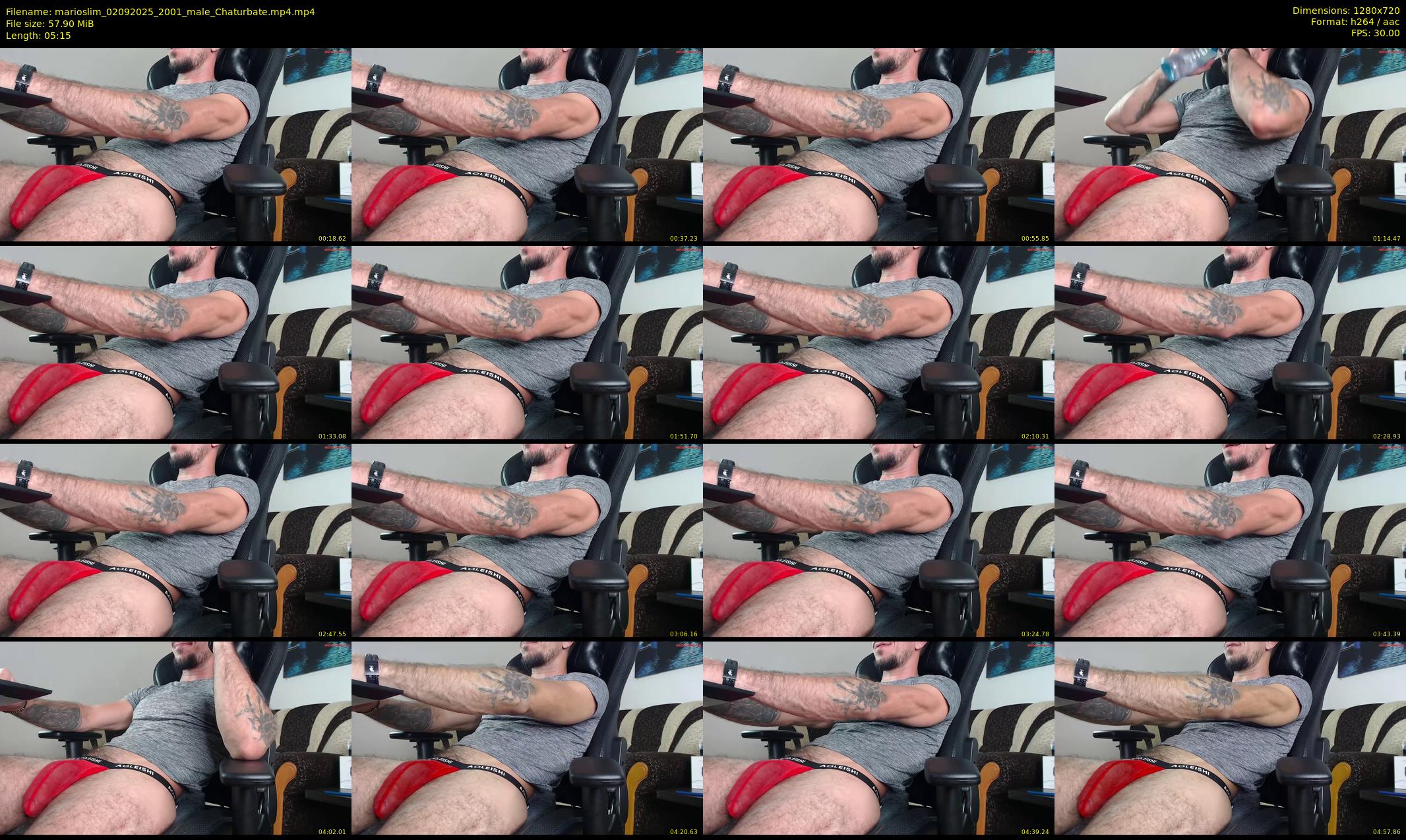marioslim — 6 minute Chaturbate male cam show recording, 720p, Sep 2, 2025