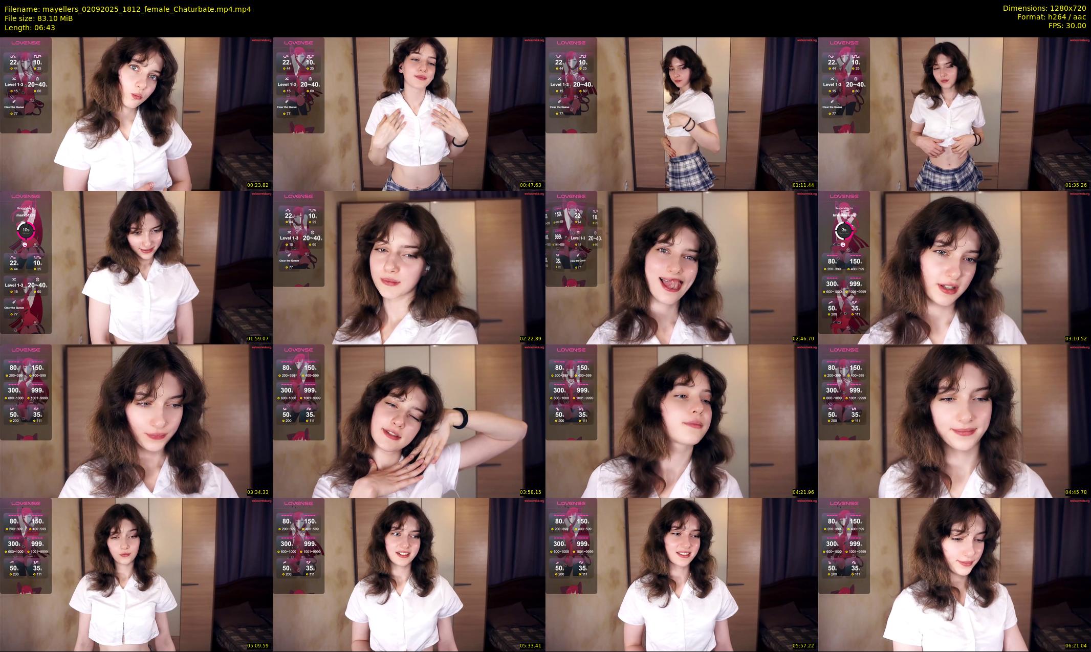 mayellers — 7 minute Chaturbate female cam show recording, 720p, Sep 2, 2025