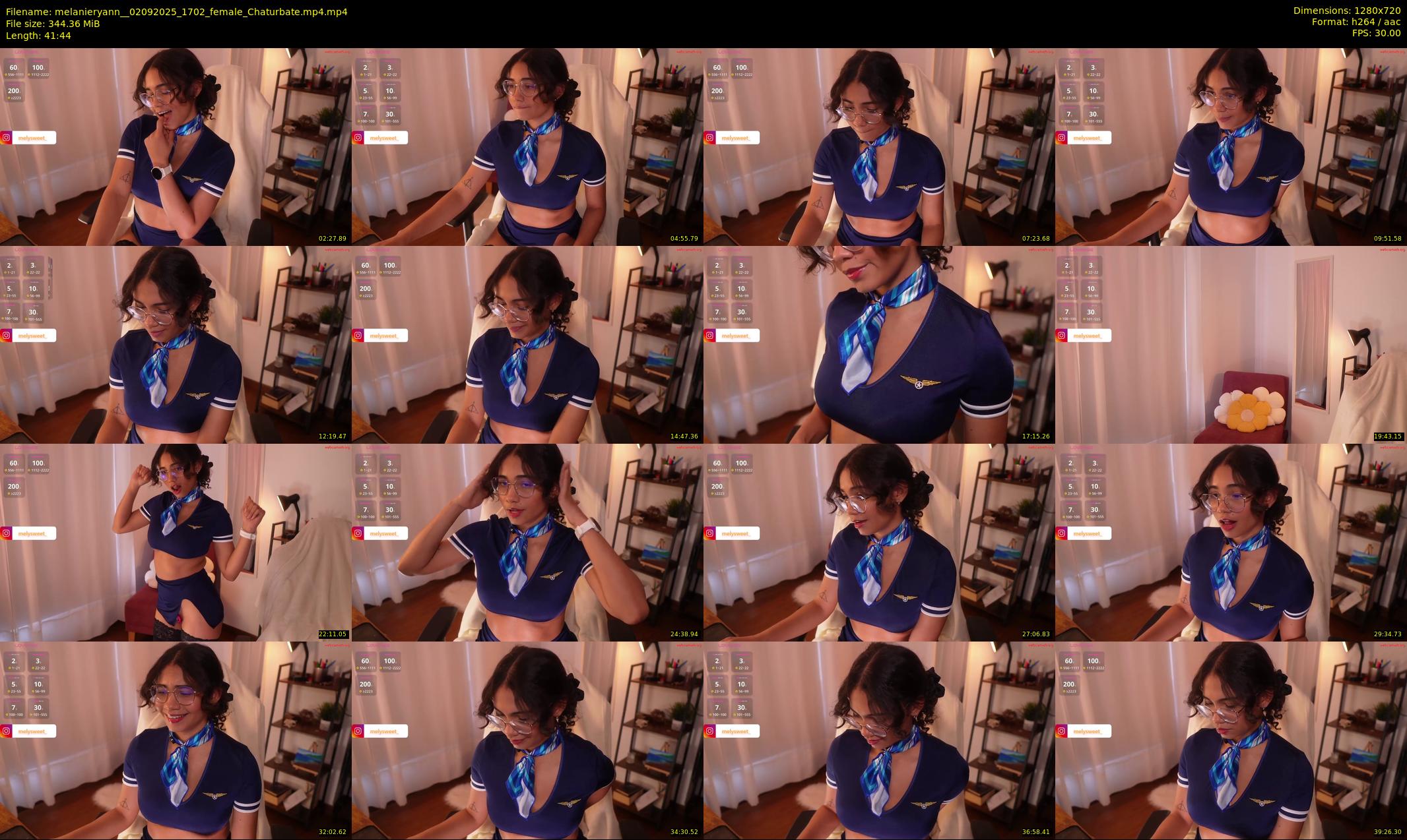 melanieryann_ — 42 minute Chaturbate female cam show recording, 720p, Sep 2, 2025