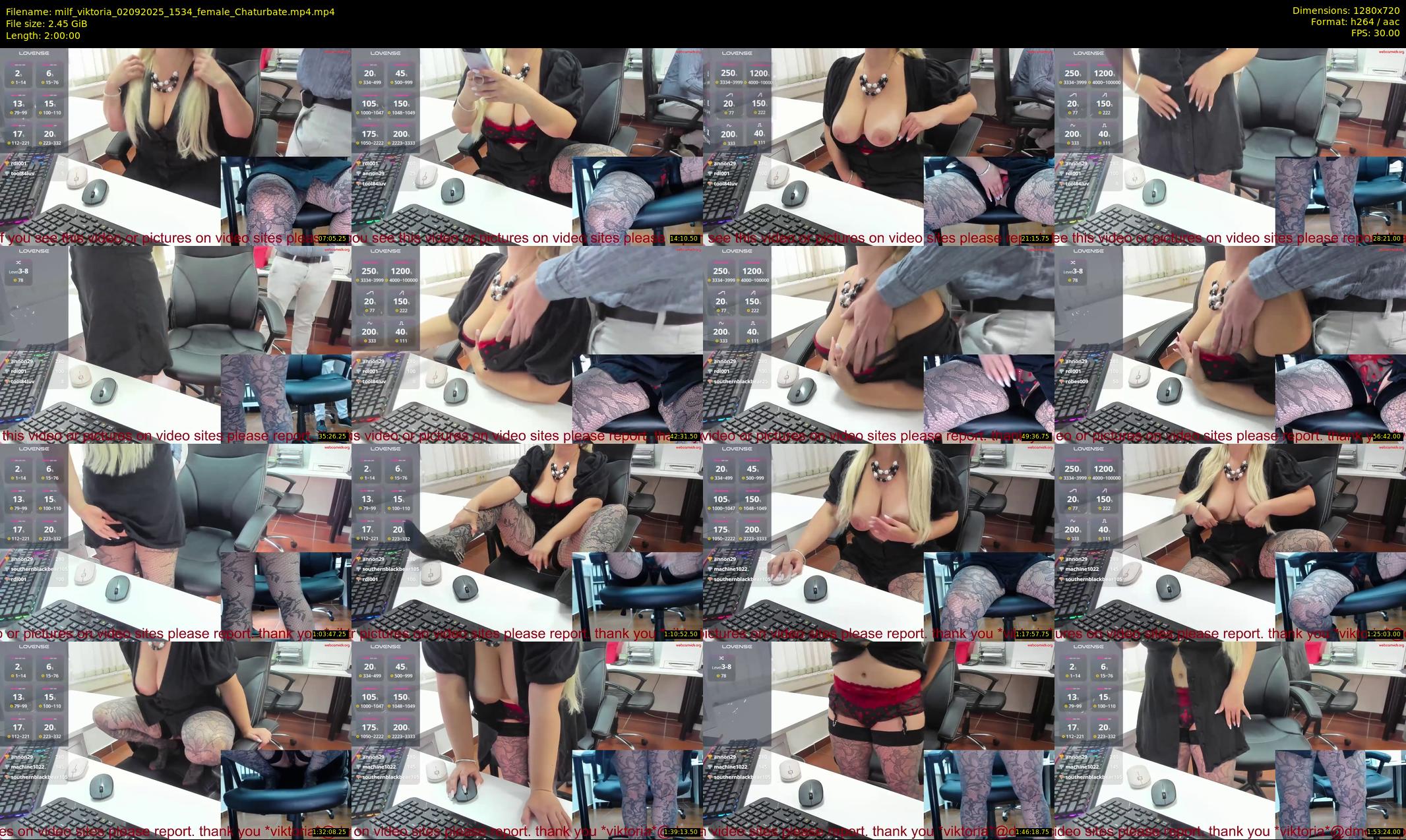 milf_viktoria — 120 minute Chaturbate female cam show recording, 720p, Sep 2, 2025
