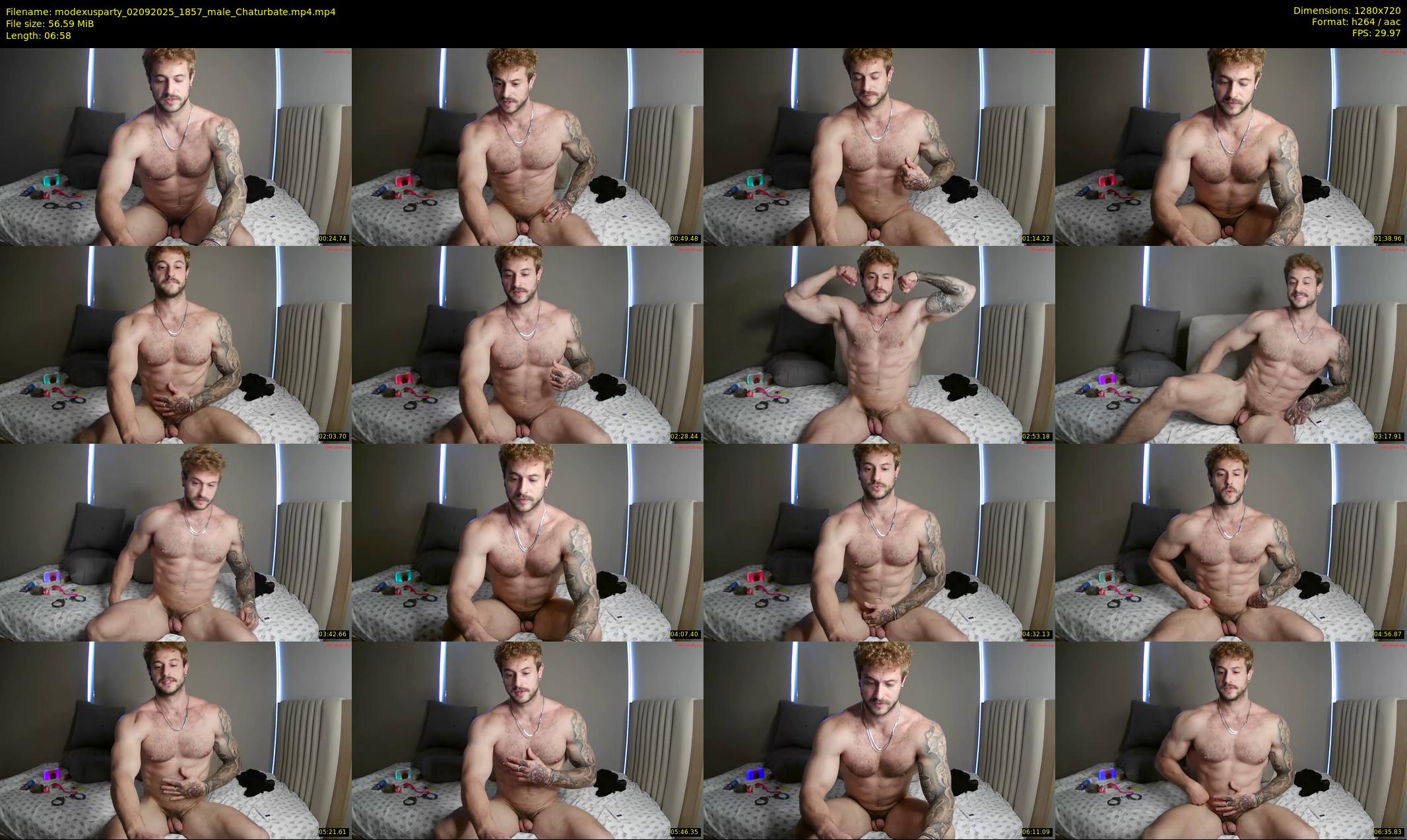 modexusparty — 7 minute Chaturbate male cam show recording, 720p, Sep 2, 2025