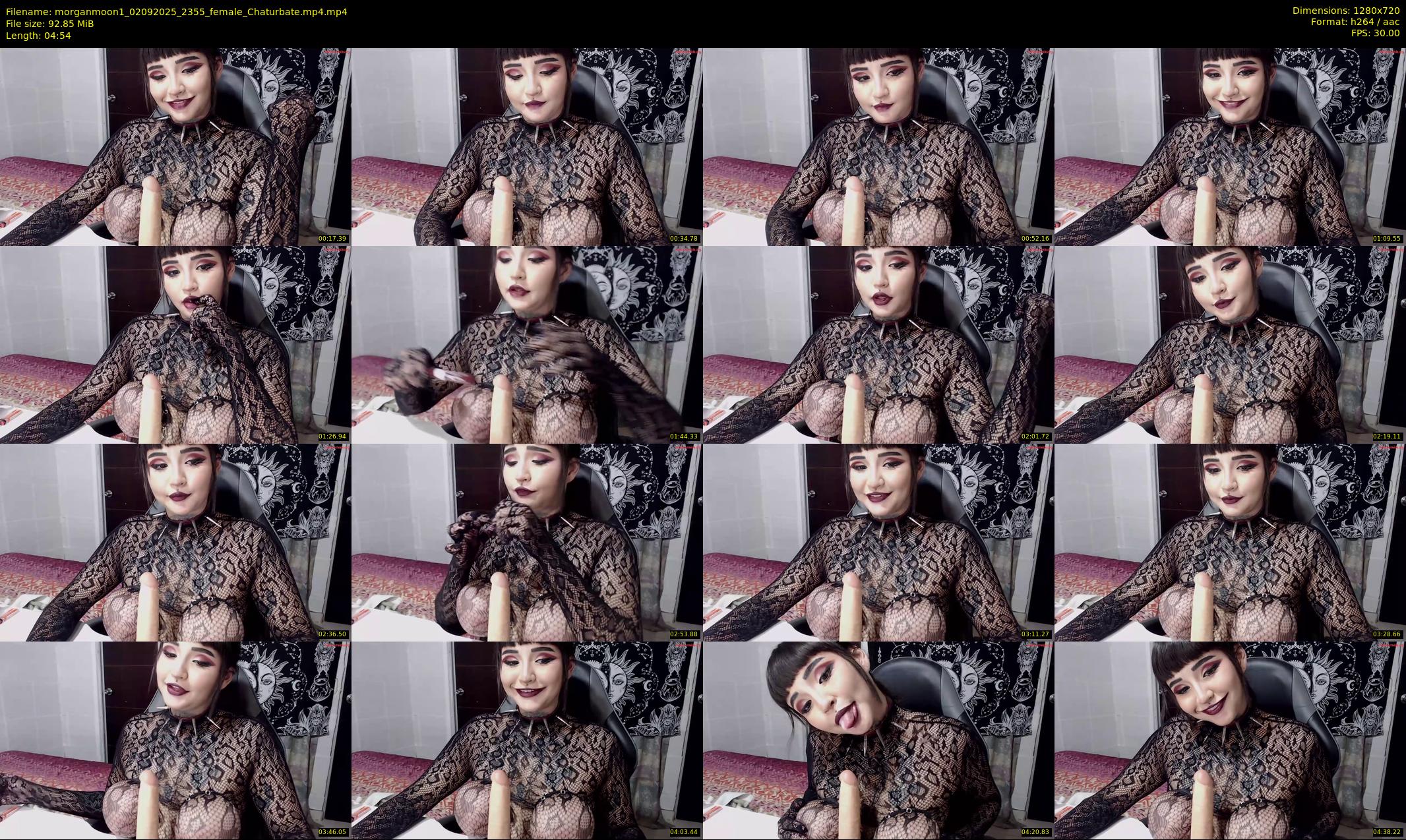 morganmoon1 — 5 minute Chaturbate female cam show recording, 720p, Sep 2, 2025