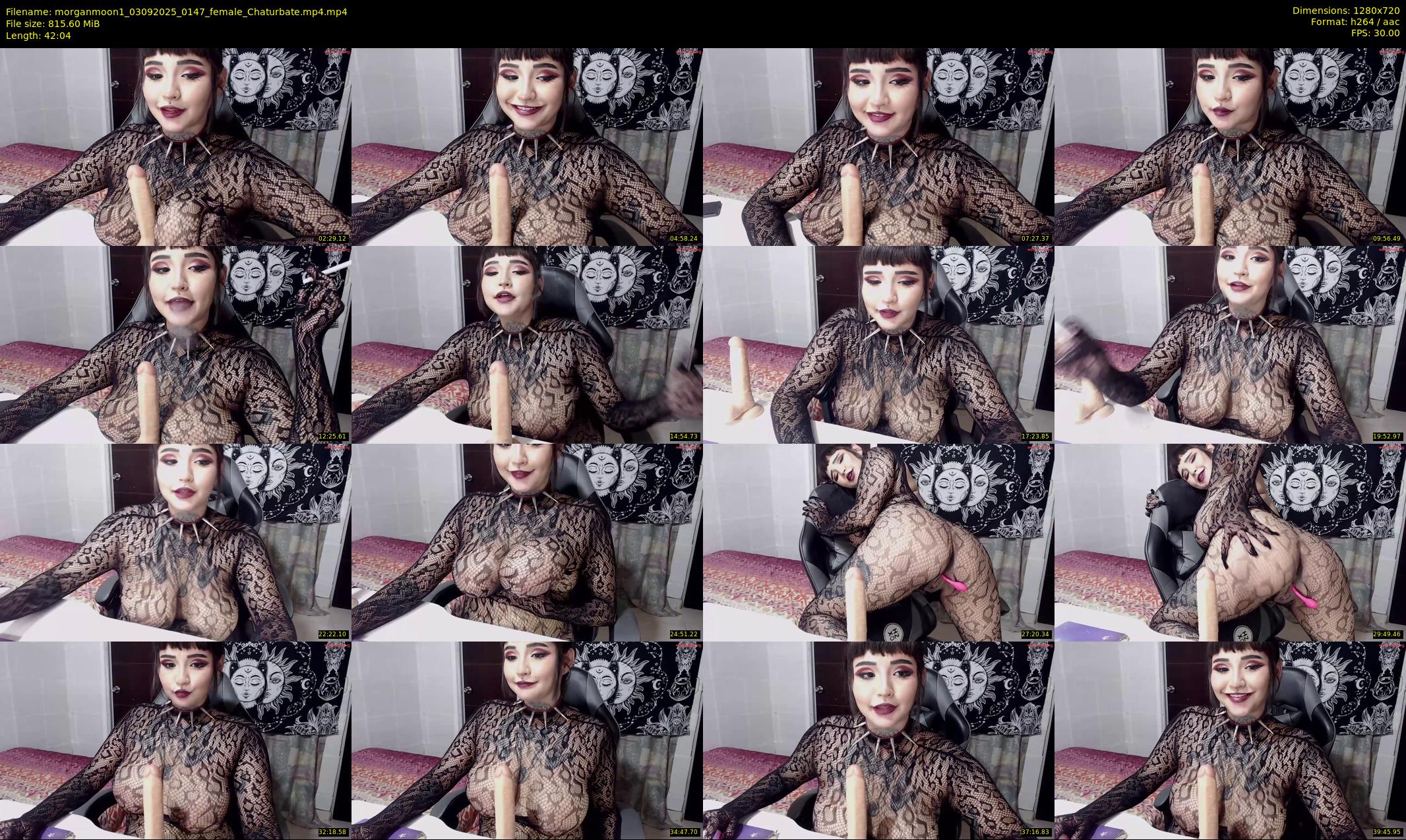morganmoon1 — 43 minute Chaturbate female cam show recording, 720p, Sep 3, 2025