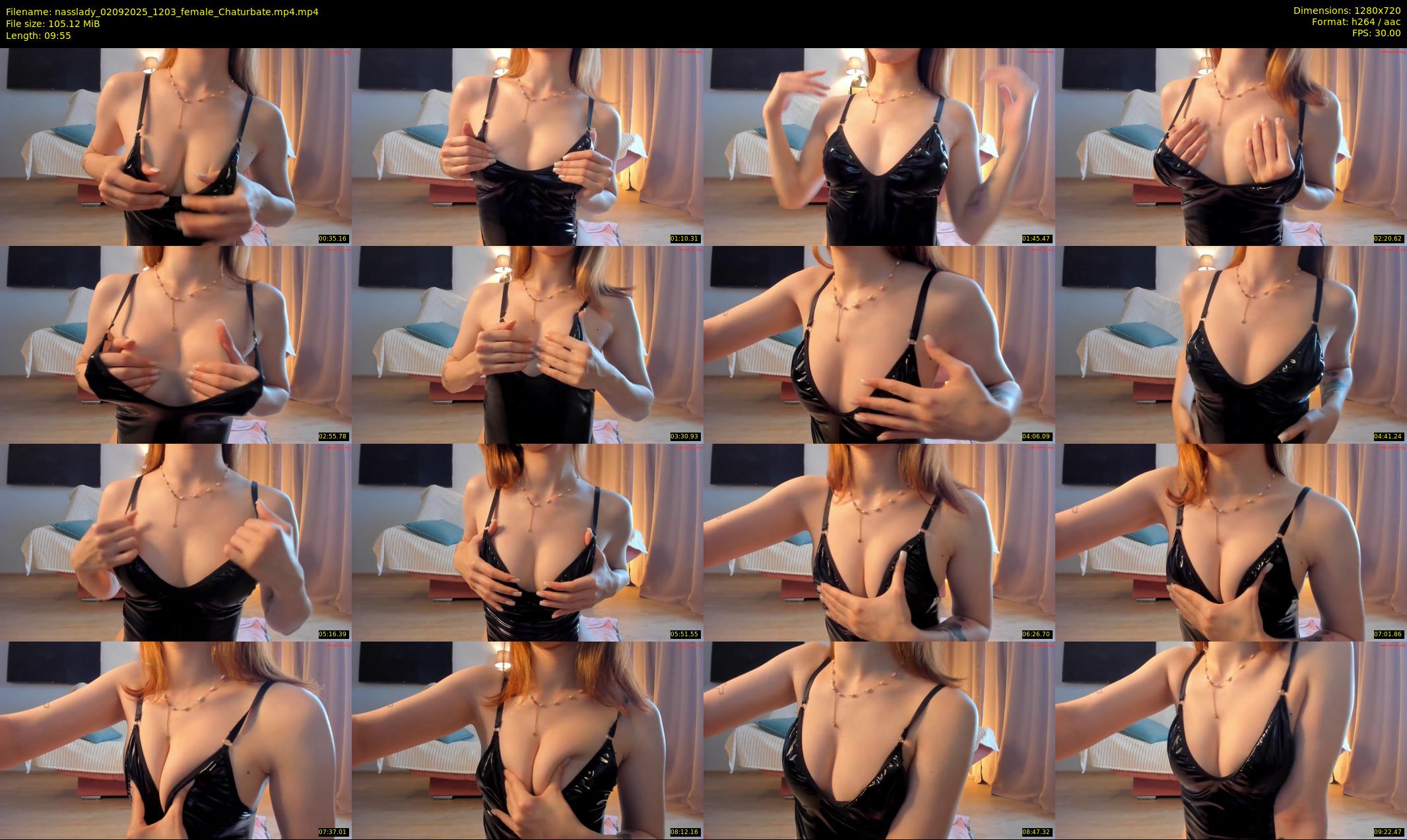 nasslady — 10 minute Chaturbate female cam show recording, 720p, Sep 2, 2025
