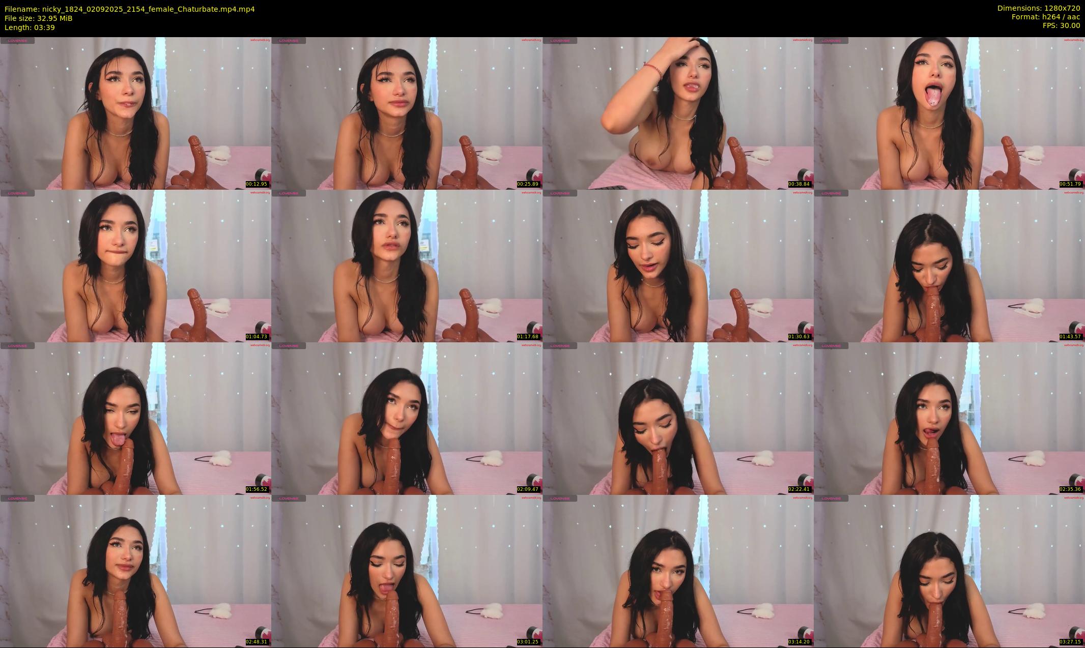 nicky_1824 — 4 minute Chaturbate female cam show recording, 720p, Sep 2, 2025