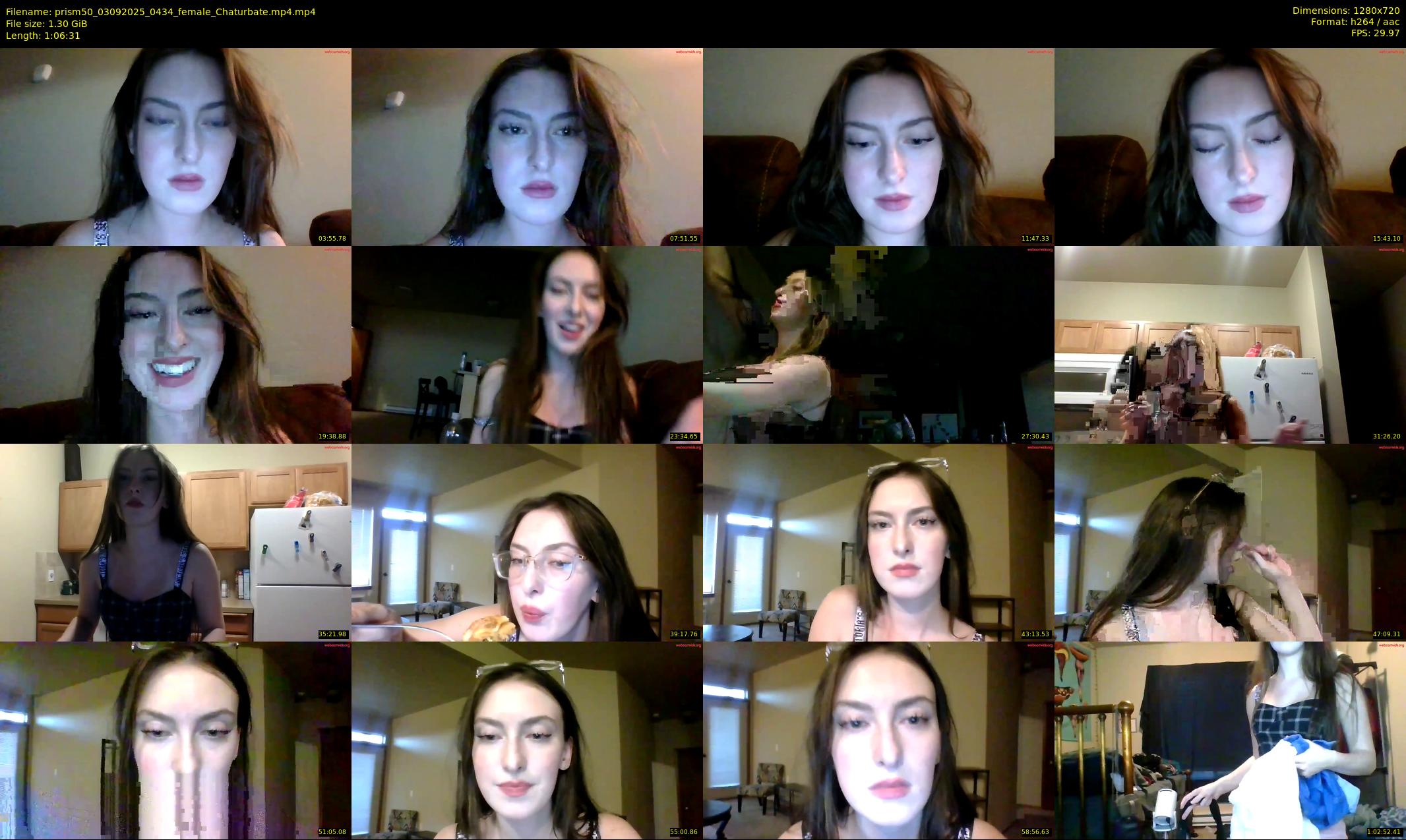 prism50 — 67 minute Chaturbate female cam show recording, 720p, Sep 3, 2025