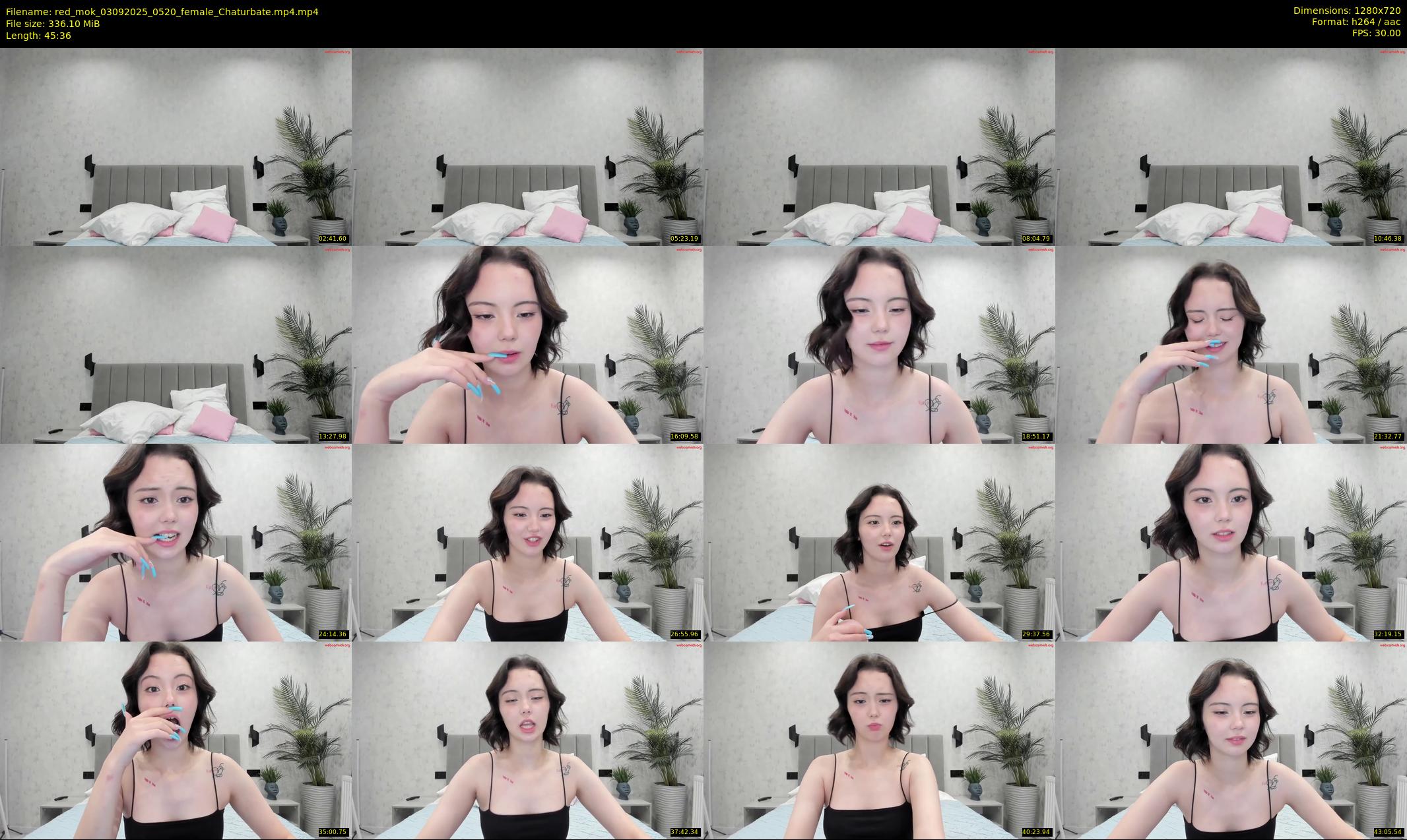 red_mok — 46 minute Chaturbate female cam show recording, 720p, Sep 3, 2025