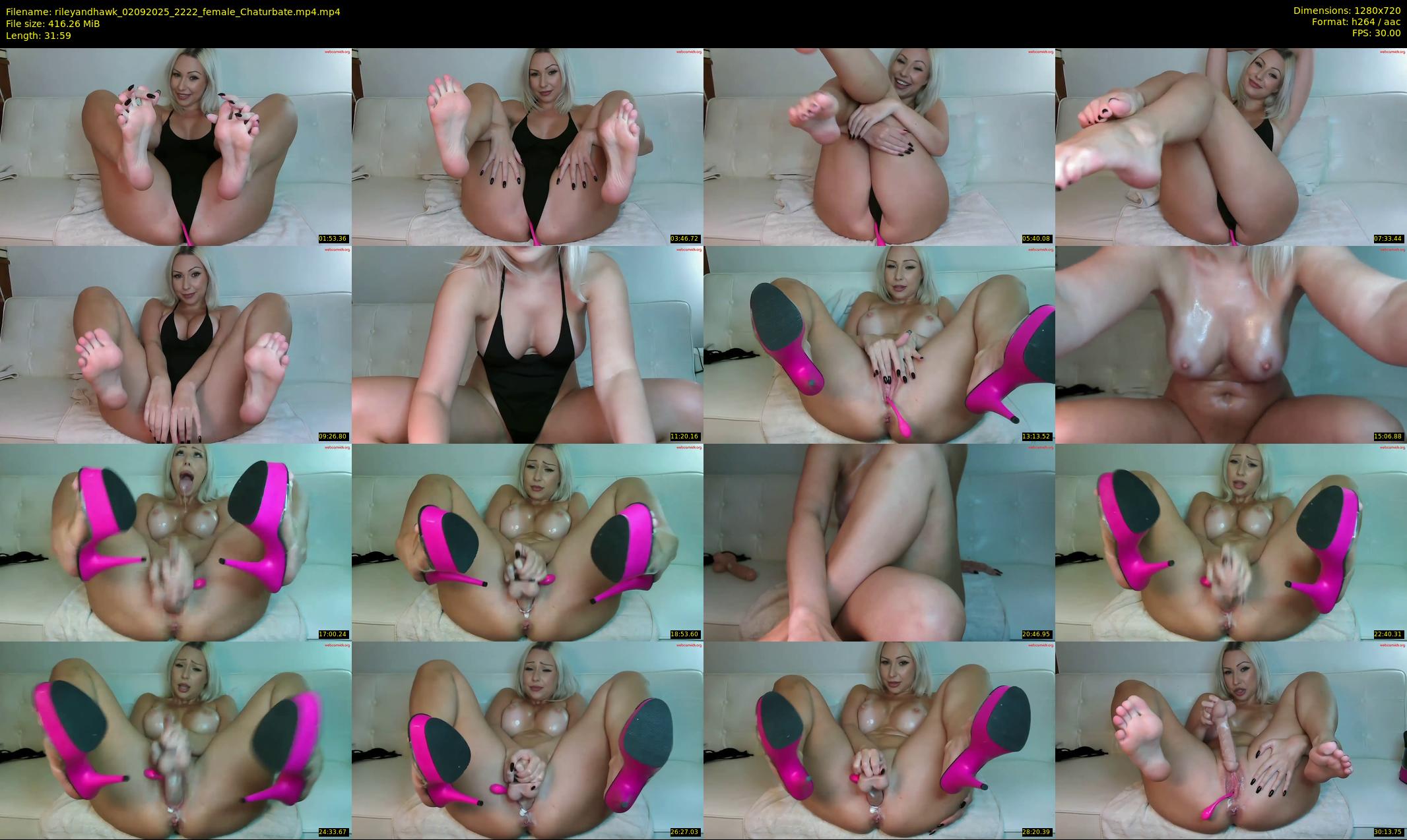 rileyandhawk — 32 minute Chaturbate couple cam show recording, 720p, Sep 2, 2025