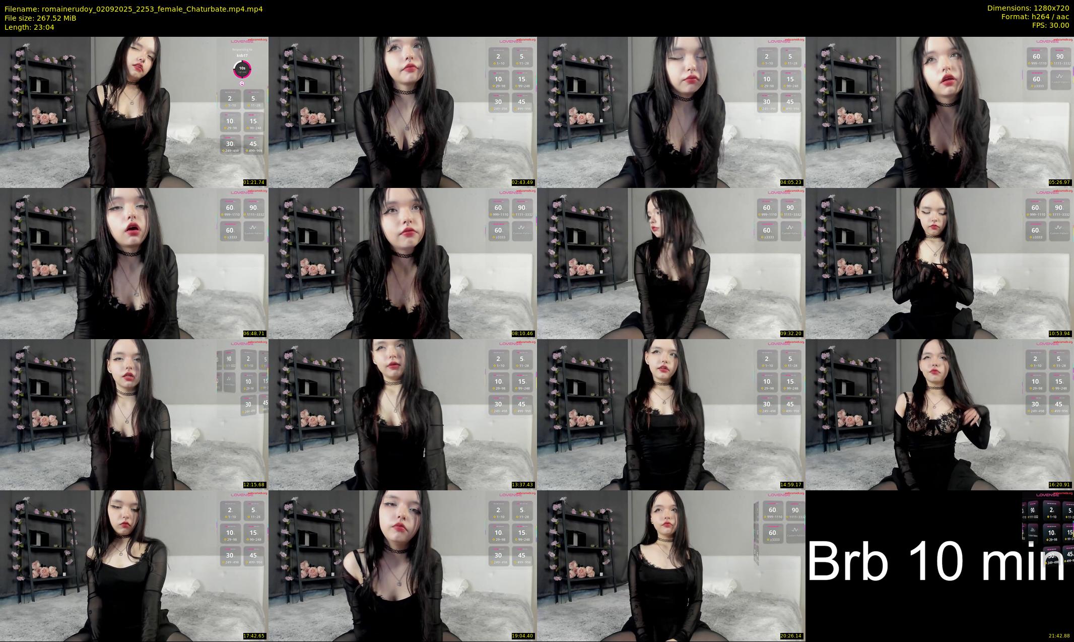 romainerudoy — 24 minute Chaturbate female cam show recording, 720p, Sep 2, 2025