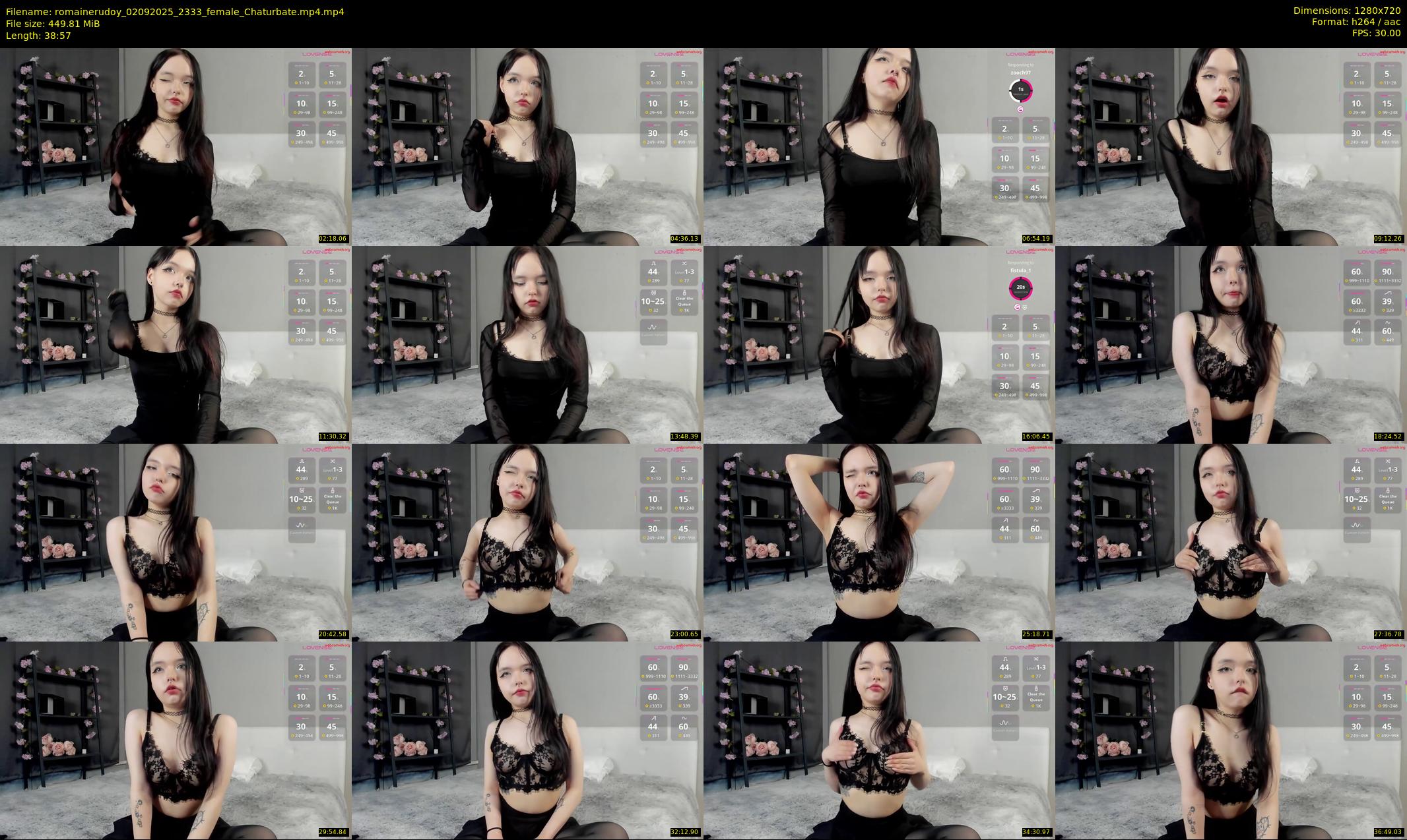 romainerudoy — 39 minute Chaturbate female cam show recording, 720p, Sep 2, 2025