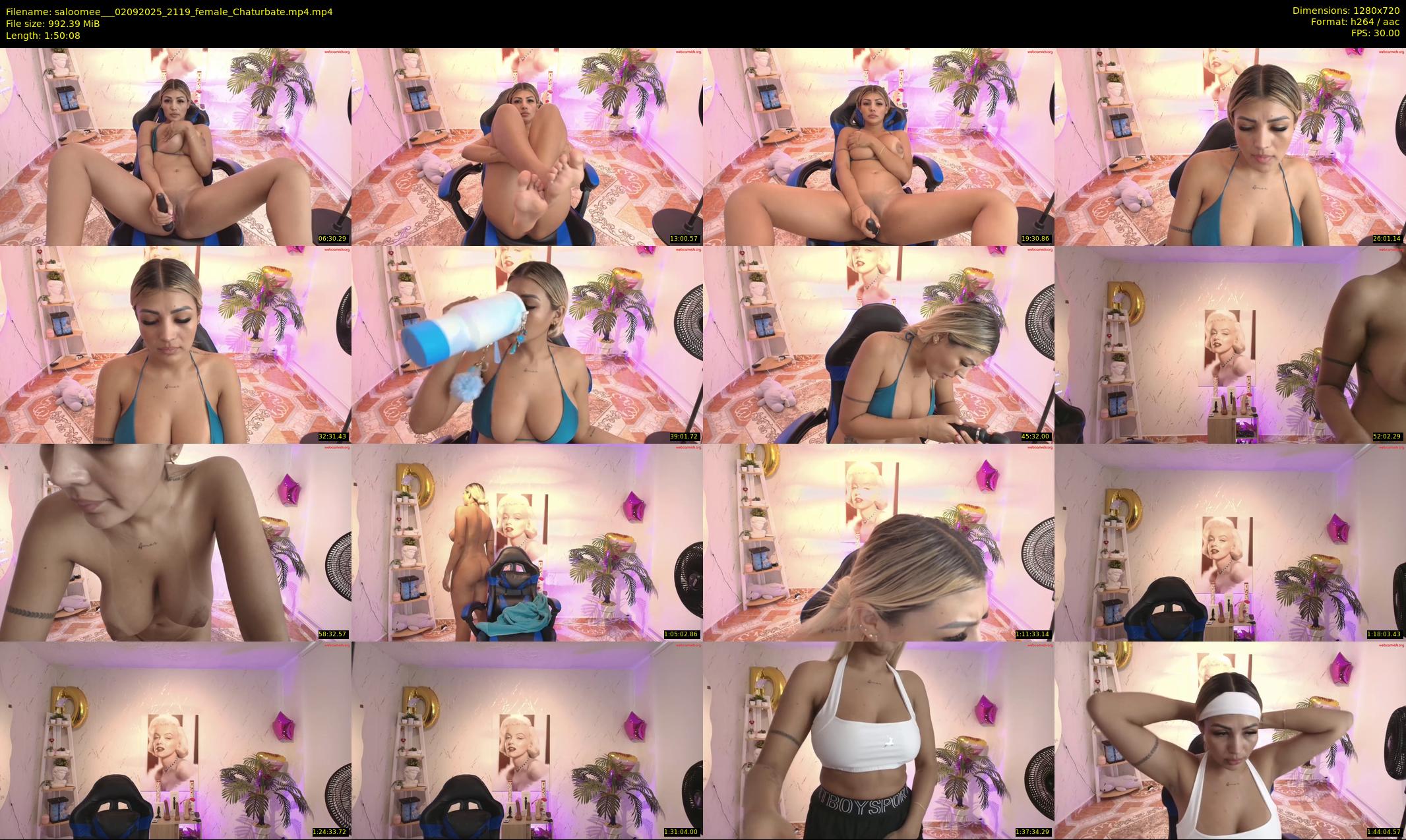 saloomee__ — 111 minute Chaturbate female cam show recording, 720p, Sep 2, 2025
