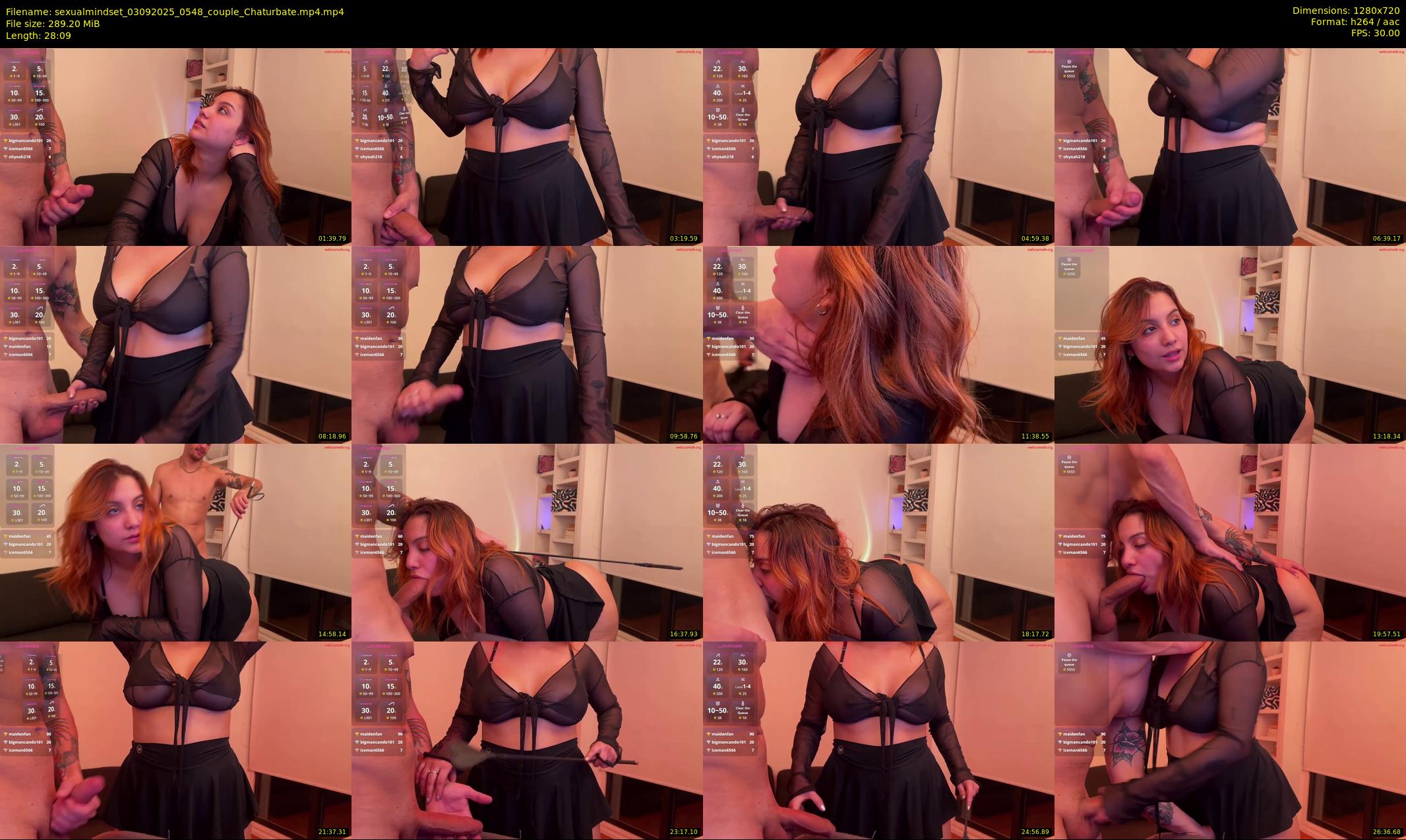 sexualmindset — 29 minute Chaturbate female cam show recording, 720p, Sep 3, 2025