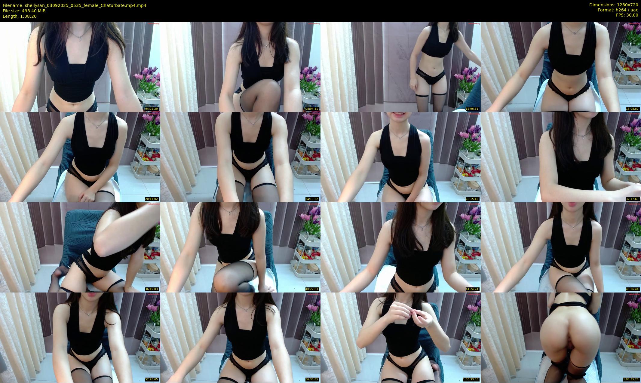 shellysan — 69 minute Chaturbate female cam show recording, 720p, Sep 3, 2025