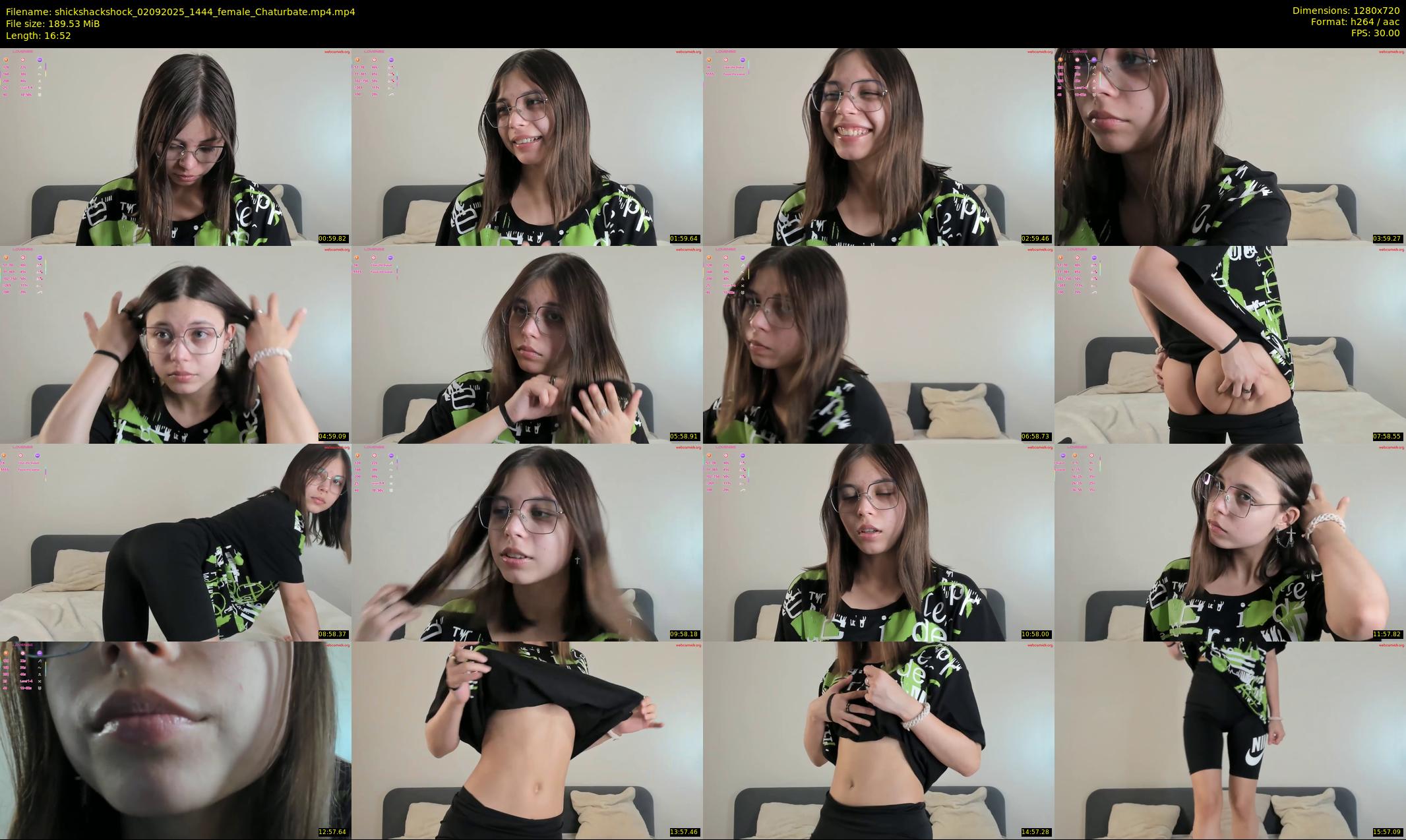shickshackshock — 17 minute Chaturbate female cam show recording, 720p, Sep 2, 2025