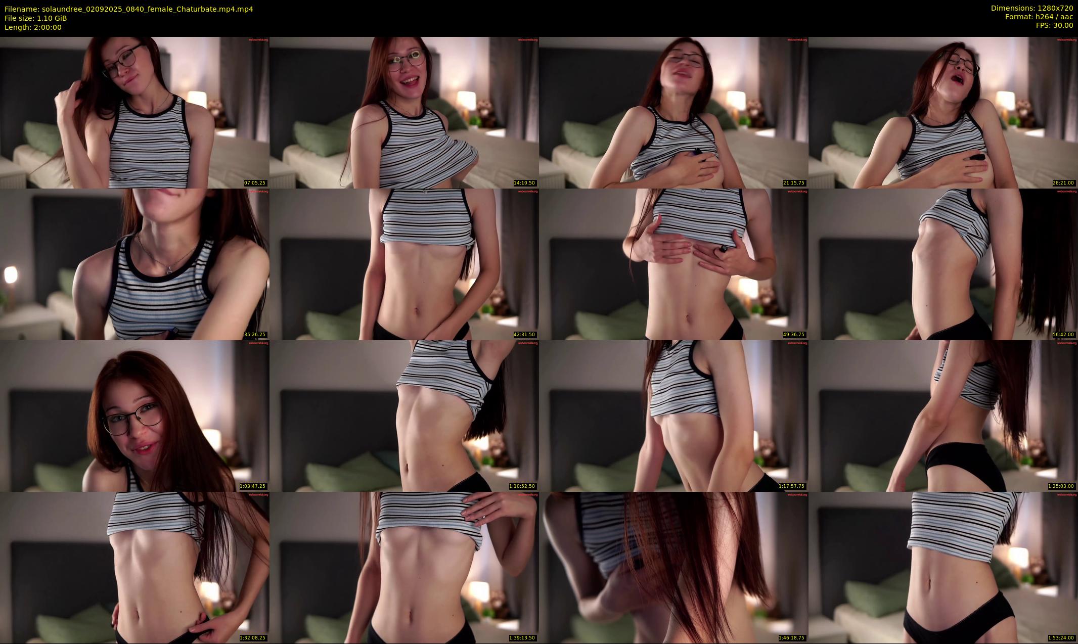 solaundree — 120 minute Chaturbate female cam show recording, 720p, Sep 2, 2025