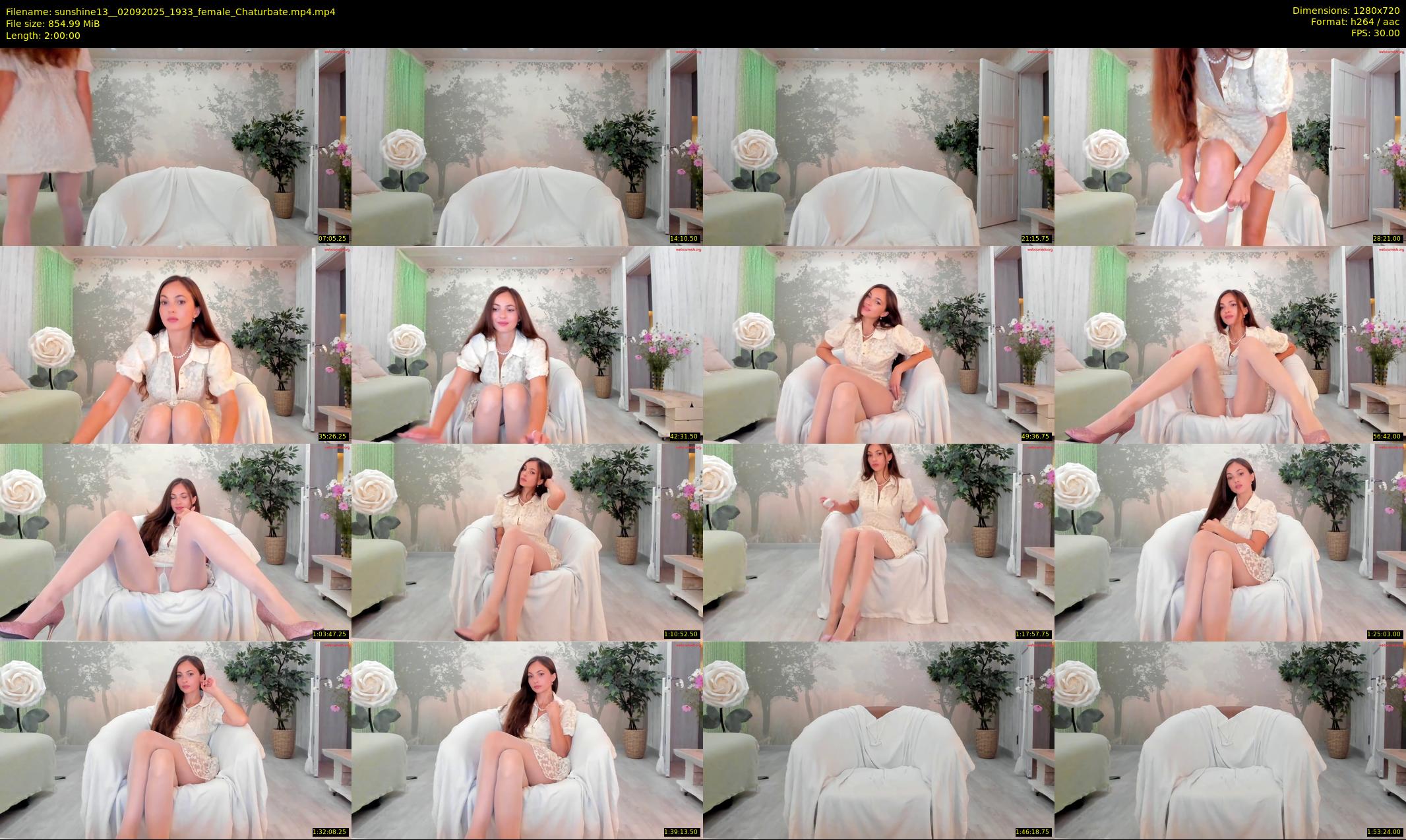 sunshine13_ — 120 minute Chaturbate female cam show recording, 720p, Sep 2, 2025