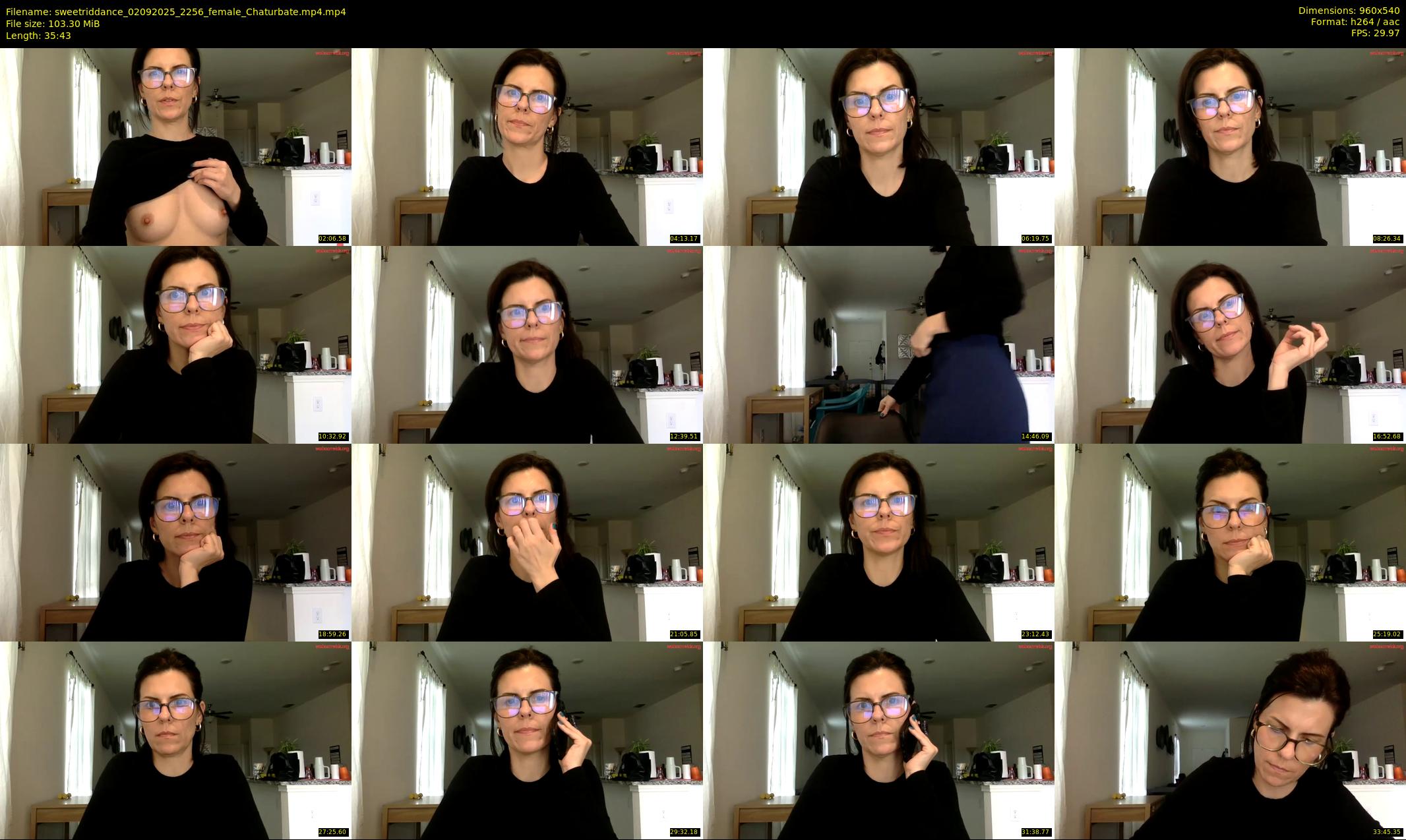 sweetriddance — 36 minute Chaturbate female cam show recording, 480p, Sep 2, 2025