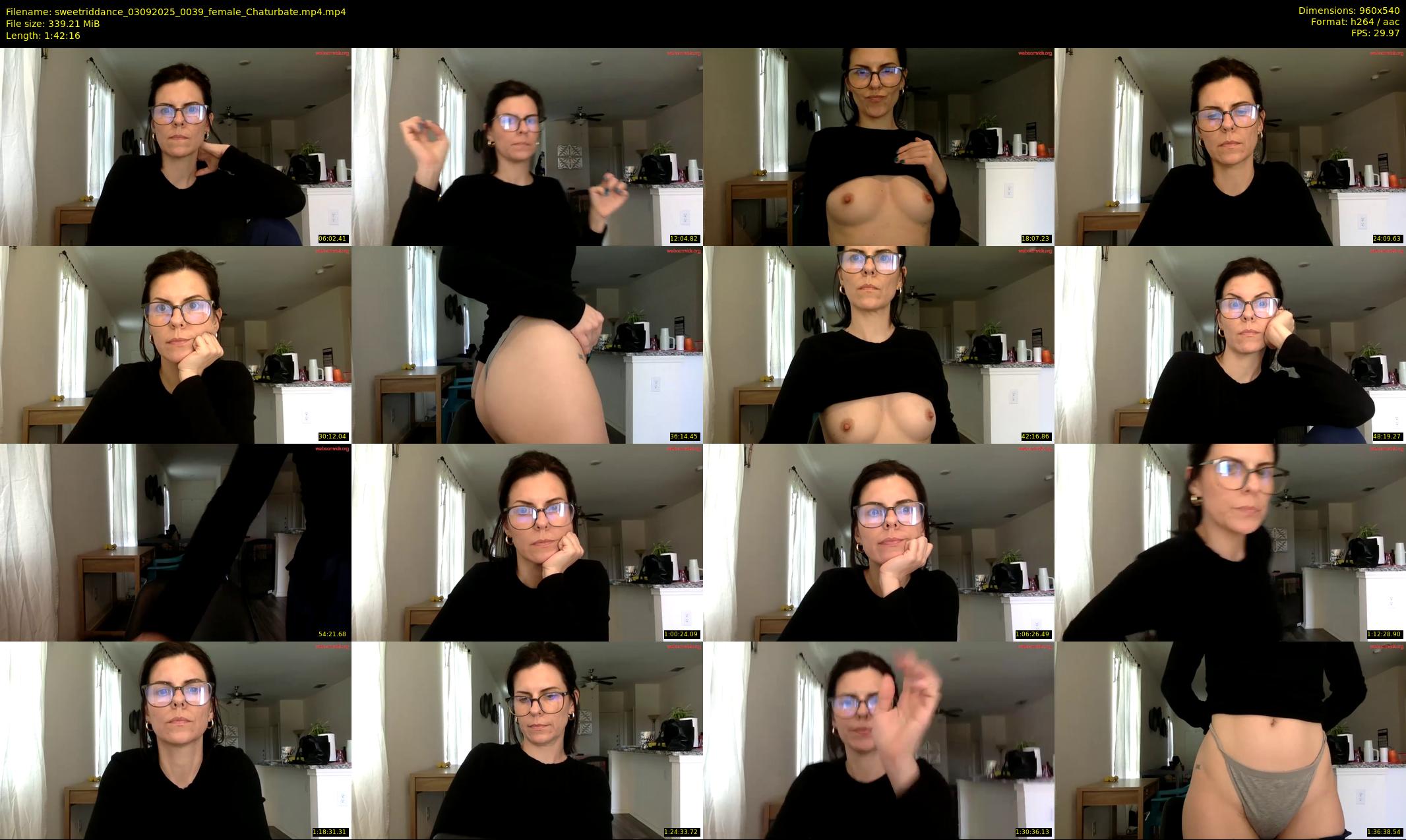 sweetriddance — 103 minute Chaturbate female cam show recording, 480p, Sep 3, 2025