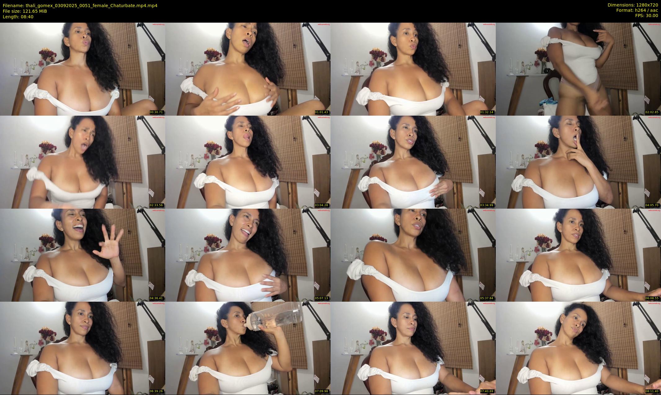thali_gomex — 9 minute Chaturbate female cam show recording, 720p, Sep 3, 2025