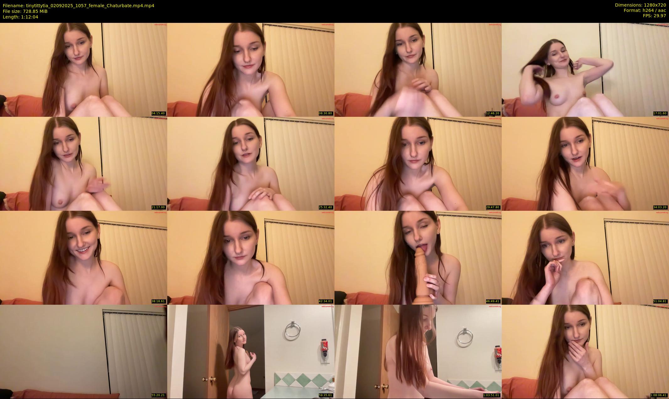 tinytittytia — 73 minute Chaturbate female cam show recording, 720p, Sep 2, 2025