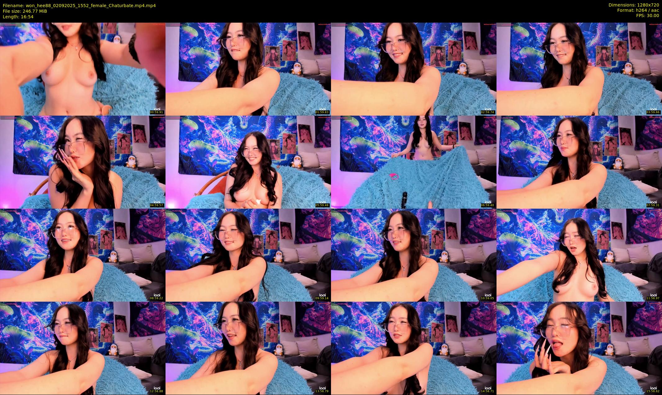 won_hee88 — 17 minute Chaturbate female cam show recording, 720p, Sep 2, 2025
