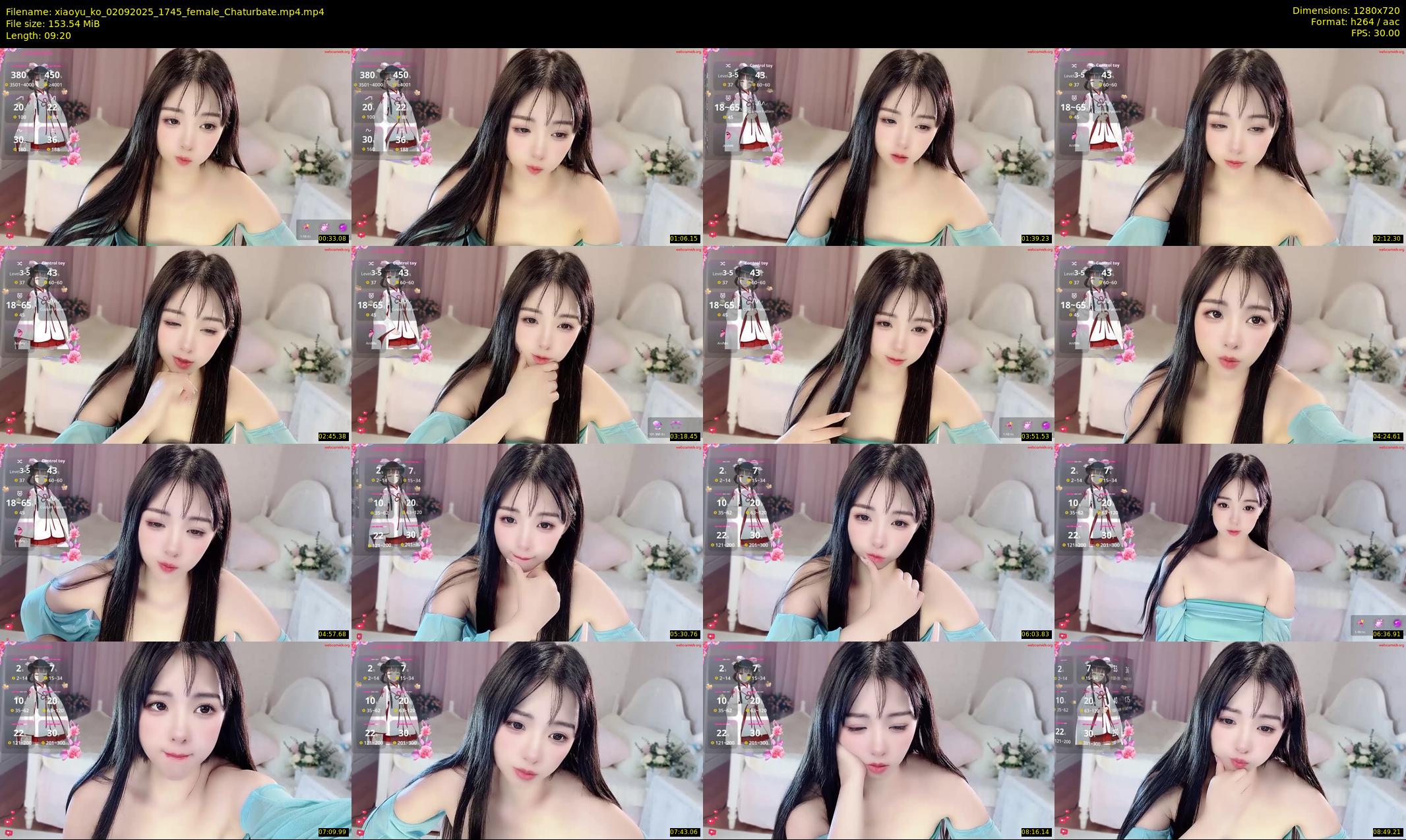 xiaoyu_ko — 10 minute Chaturbate female cam show recording, 720p, Sep 2, 2025