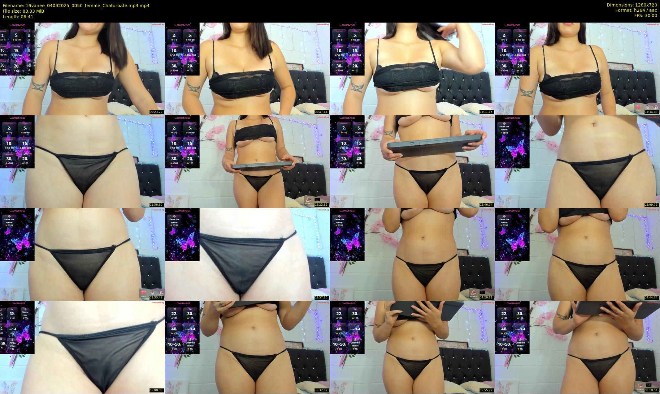 19vanee — 7 minute Chaturbate female cam show recording, 720p, Sep 4, 2025
