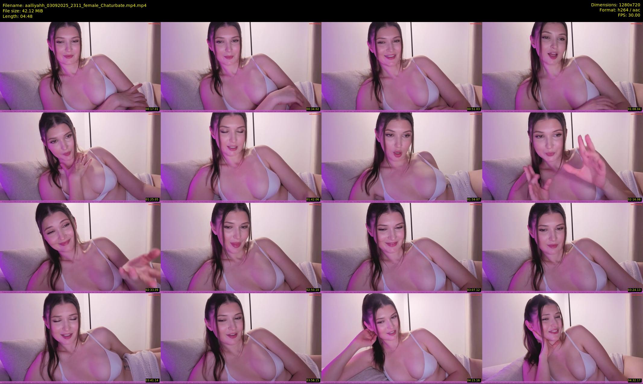 aalliyahh — 5 minute Chaturbate female cam show recording, 720p, Sep 3, 2025