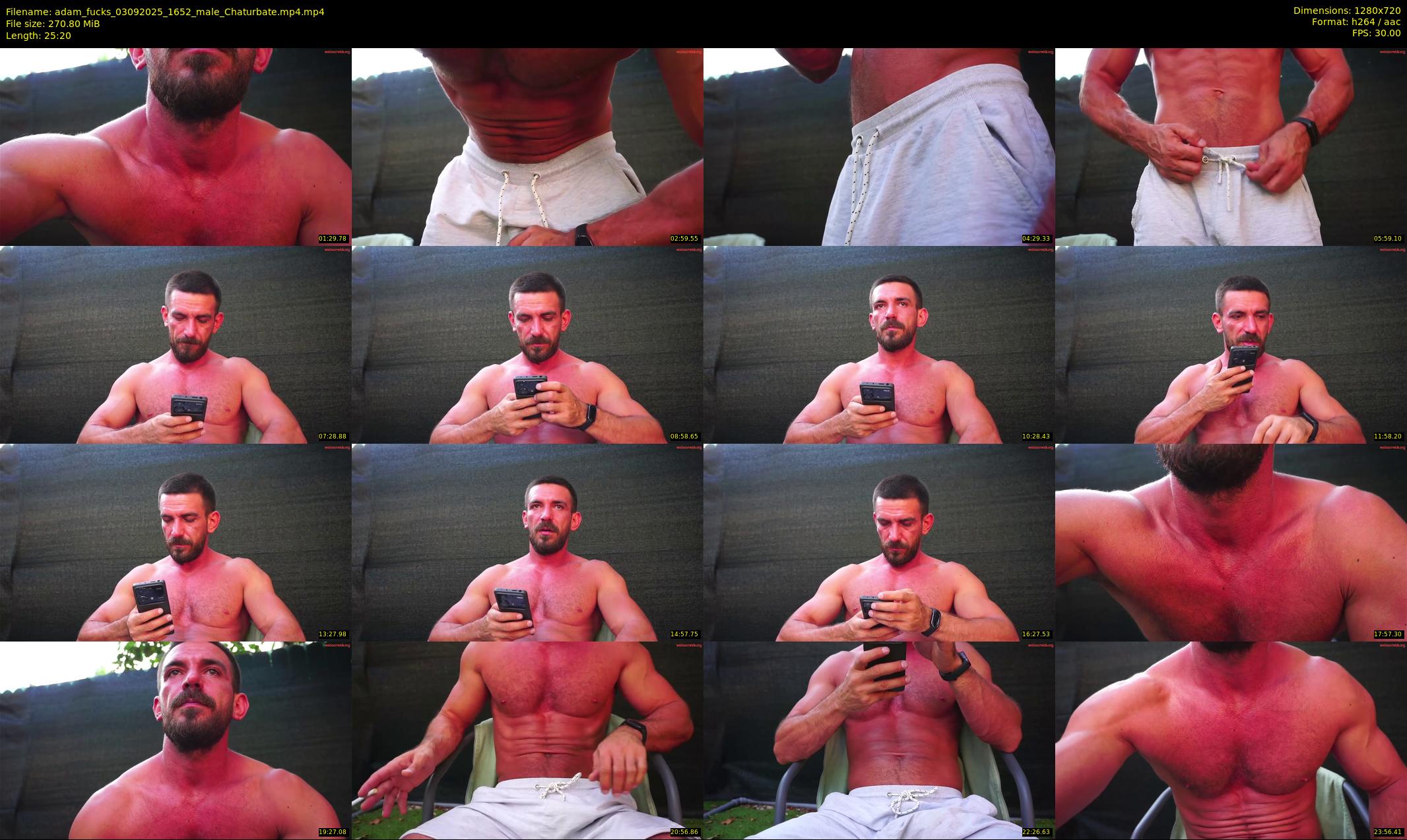 adam_fucks — 26 minute Chaturbate male cam show recording, 720p, Sep 3, 2025