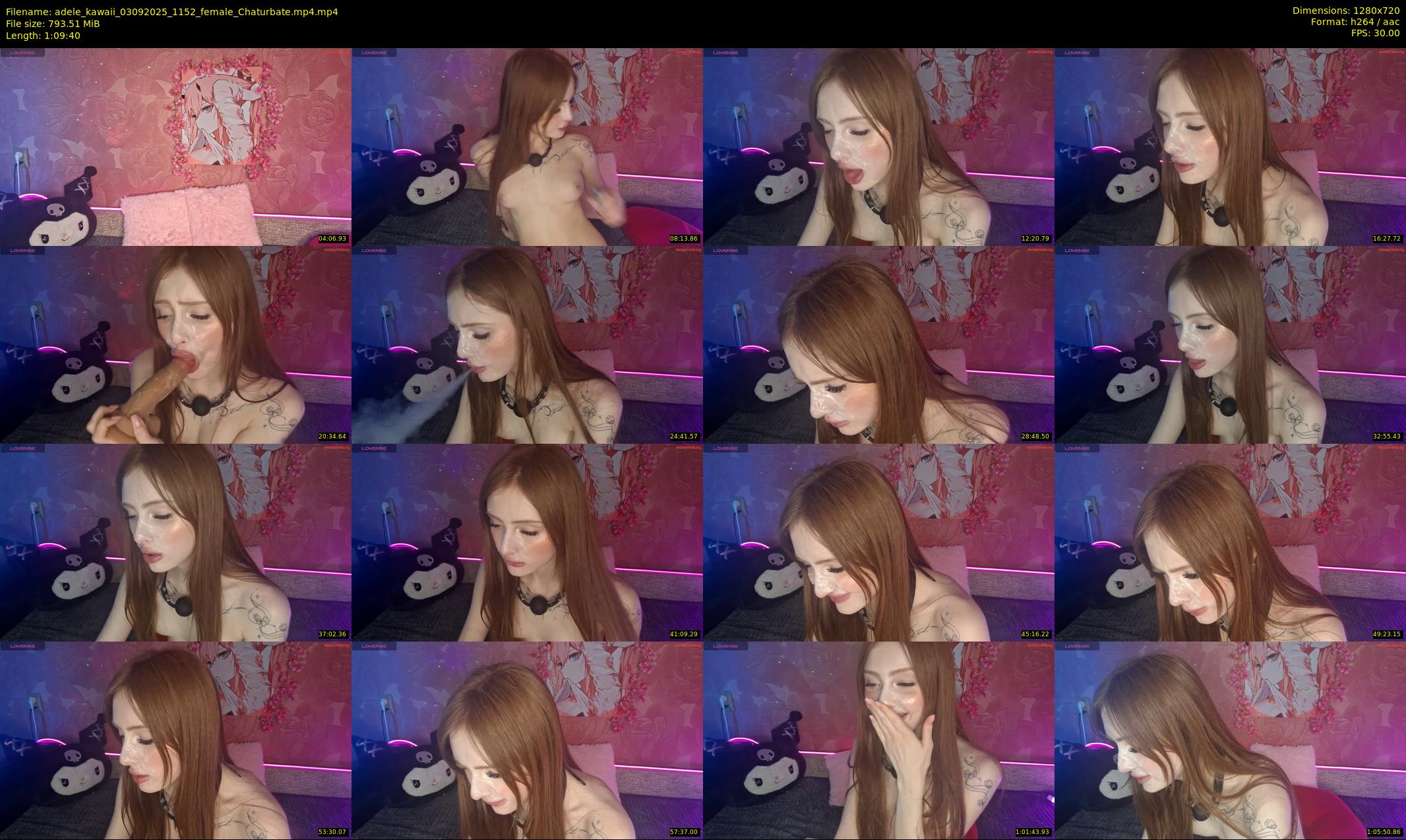 adele_kawaii — 70 minute Chaturbate female cam show recording, 720p, Sep 3, 2025