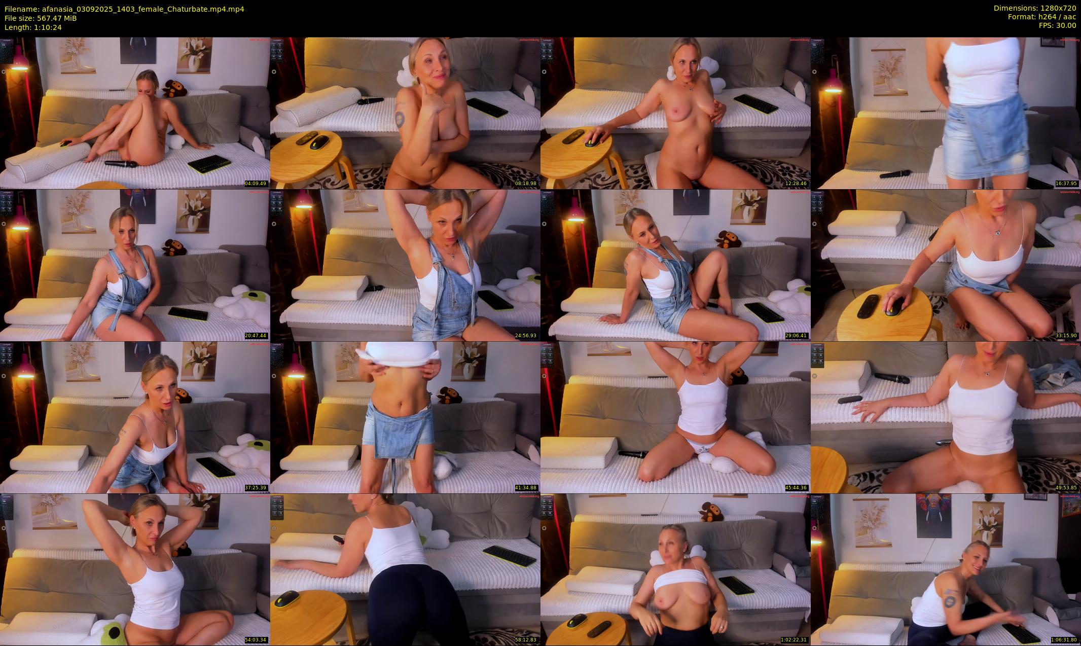 afanasia — 71 minute Chaturbate female cam show recording, 720p, Sep 3, 2025