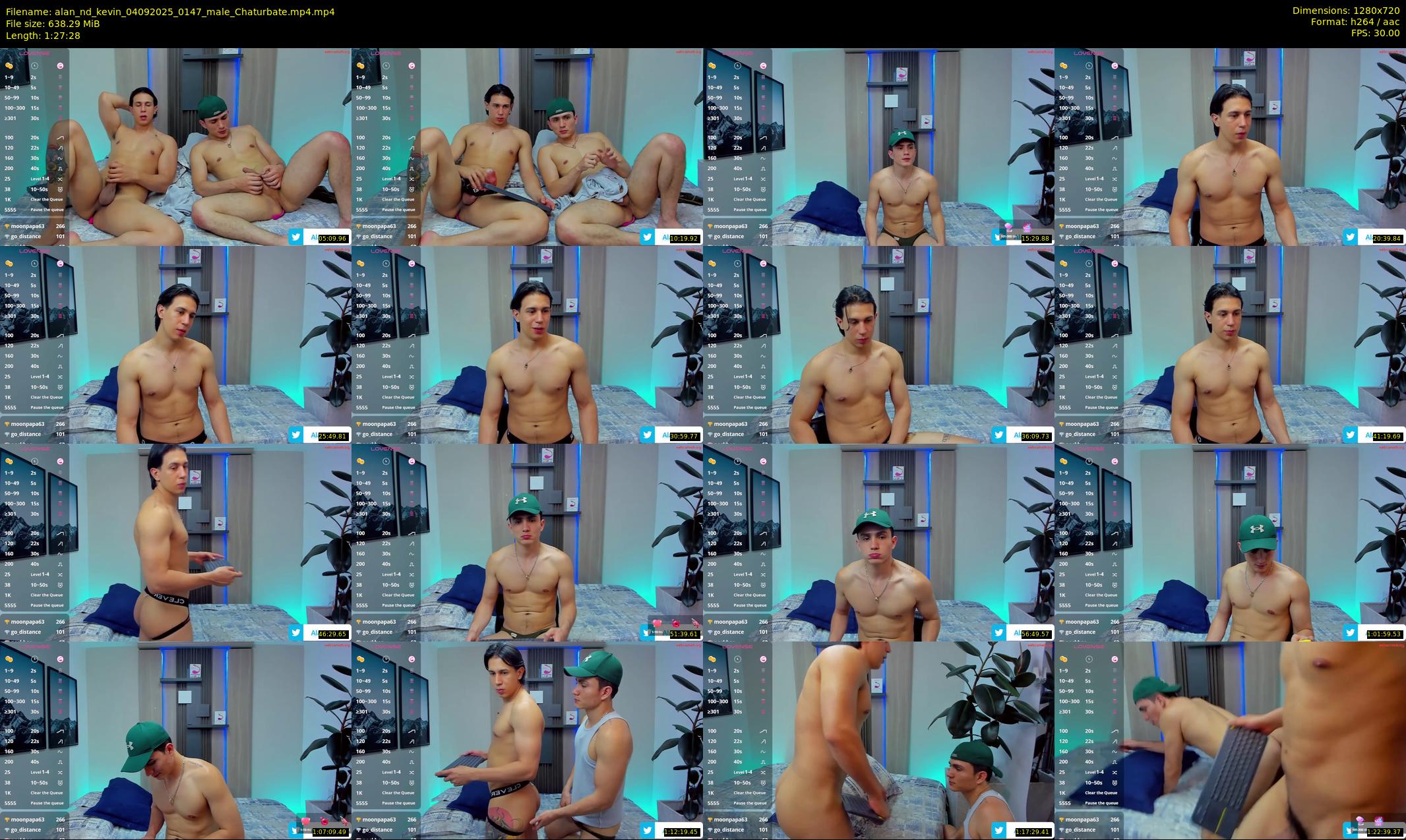 alan_nd_kevin — 88 minute Chaturbate male cam show recording, 720p, Sep 4, 2025