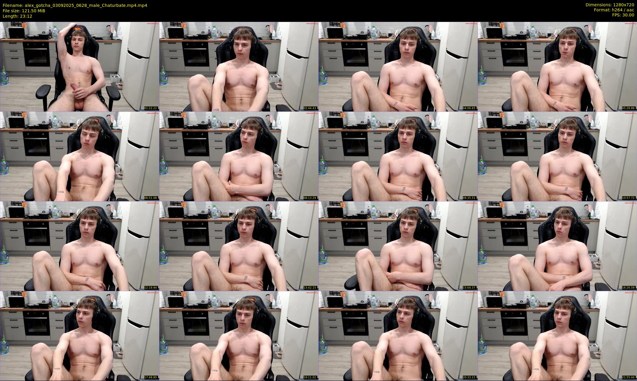 alex_gotcha — 24 minute Chaturbate male cam show recording, 720p, Sep 3, 2025