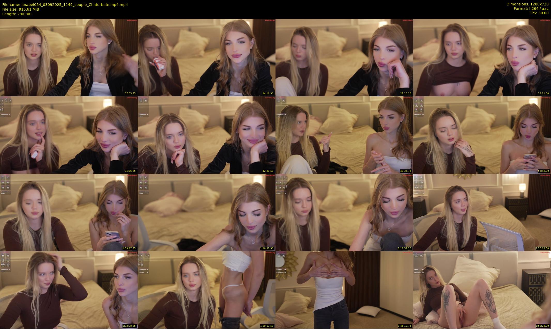 anabel054 — 120 minute Chaturbate female cam show recording, 720p, Sep 3, 2025