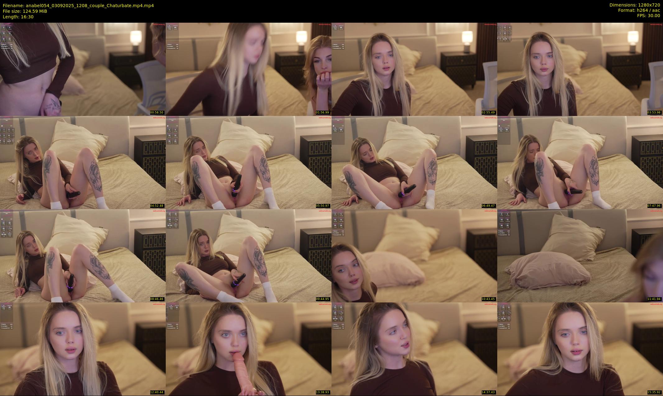 anabel054 — 17 minute Chaturbate female cam show recording, 720p, Sep 3, 2025
