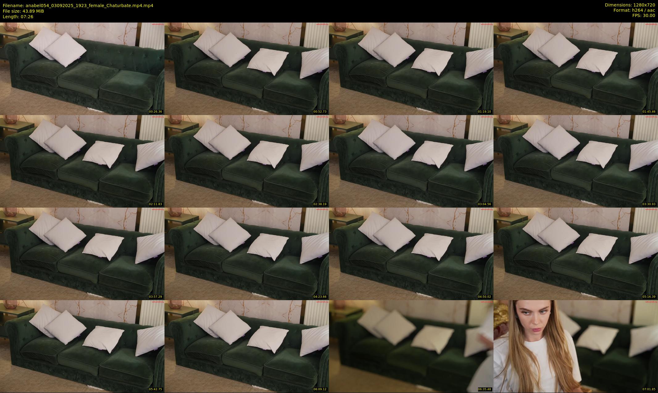 anabel054 — 8 minute Chaturbate female cam show recording, 720p, Sep 3, 2025