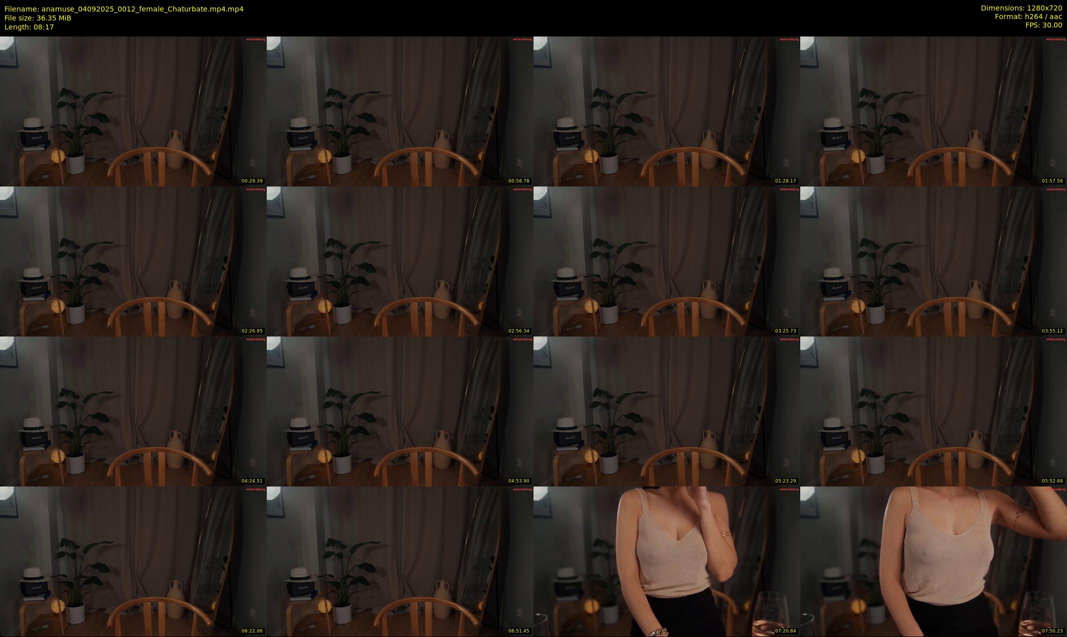 anamuse — 9 minute Chaturbate female cam show recording, 720p, Sep 4, 2025