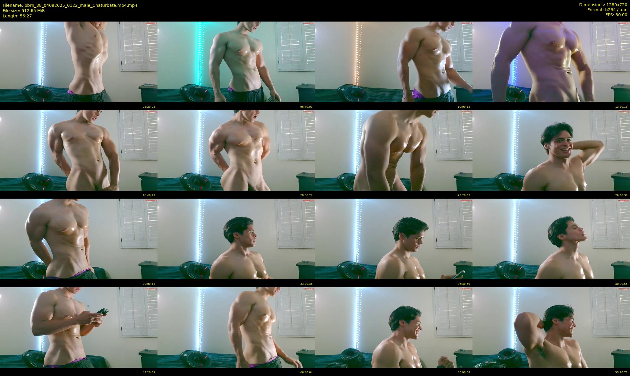 bbrn_88 — 57 minute Chaturbate male cam show recording, 720p, Sep 4, 2025