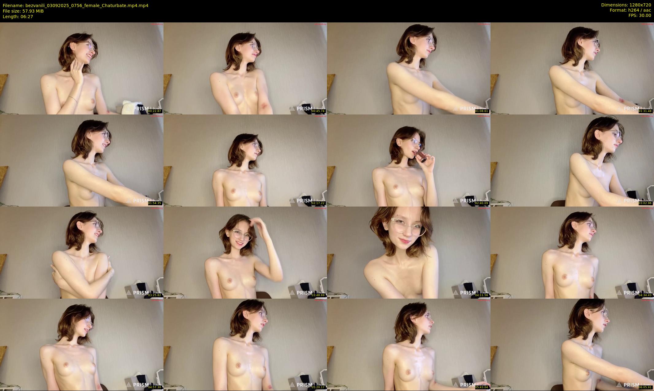 bezvanili — 7 minute Chaturbate female cam show recording, 720p, Sep 3, 2025